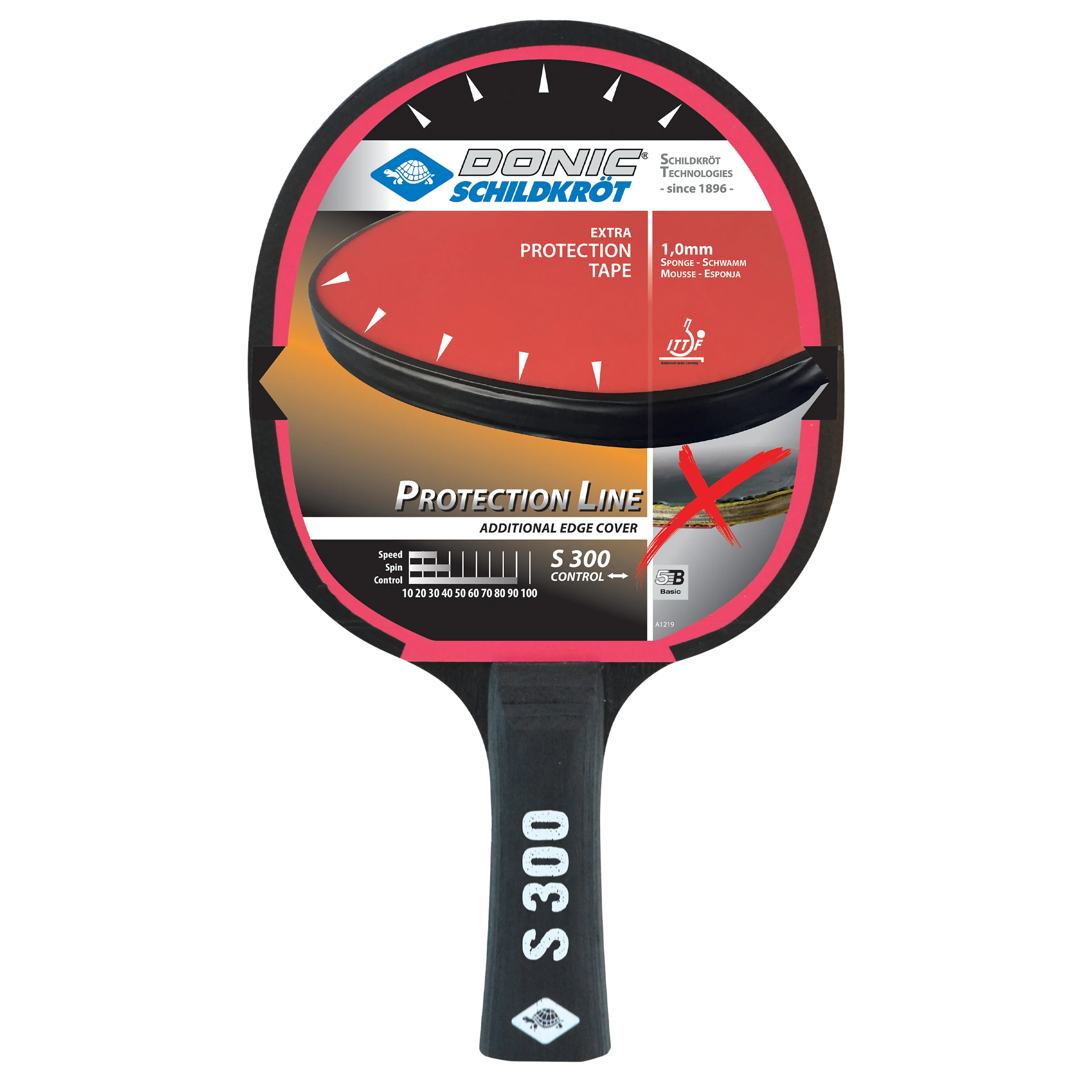 Protection Line S300 Bordtennisracket 1-Star