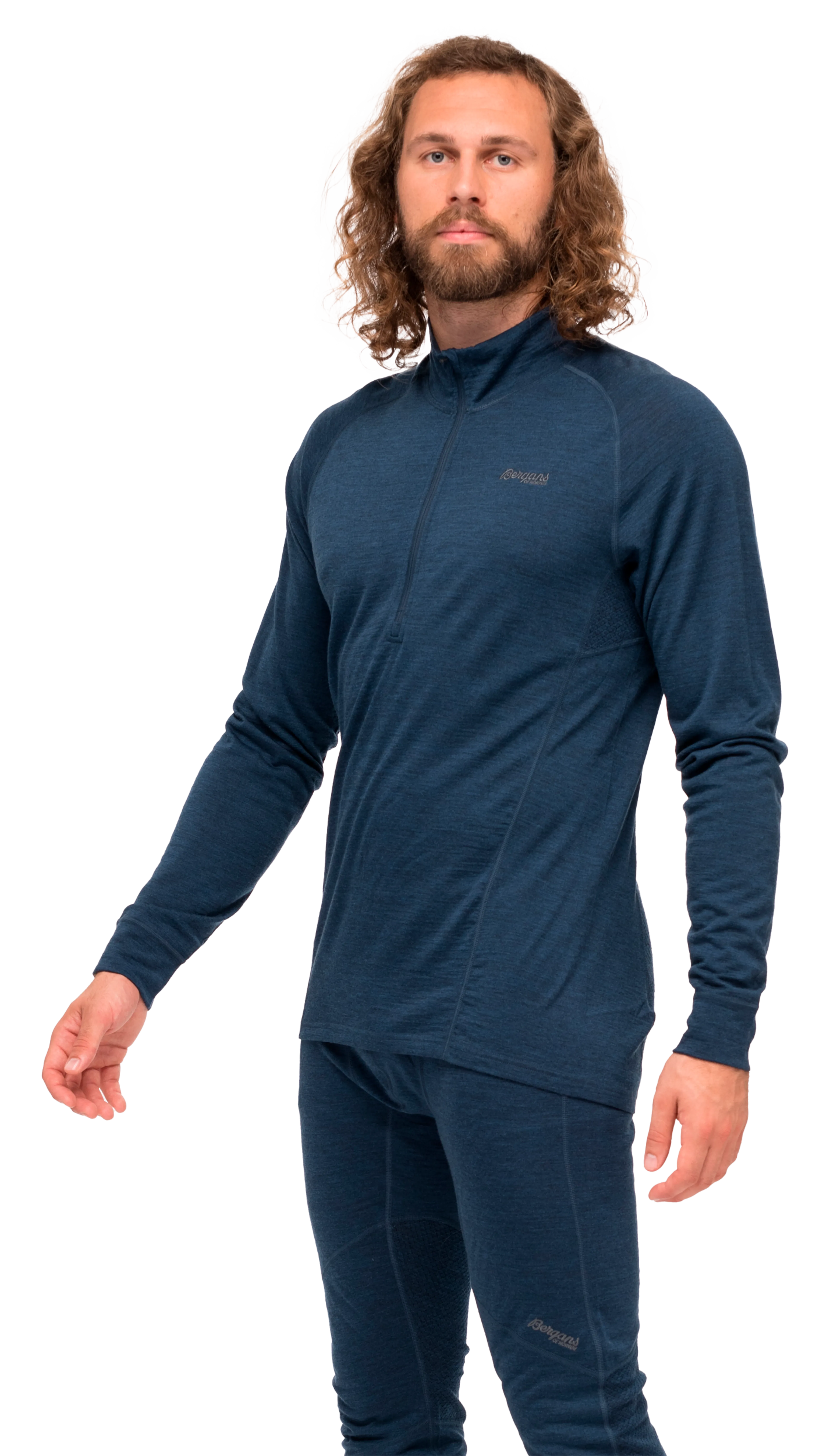 Inner:Pure Merino Half Zip Men
