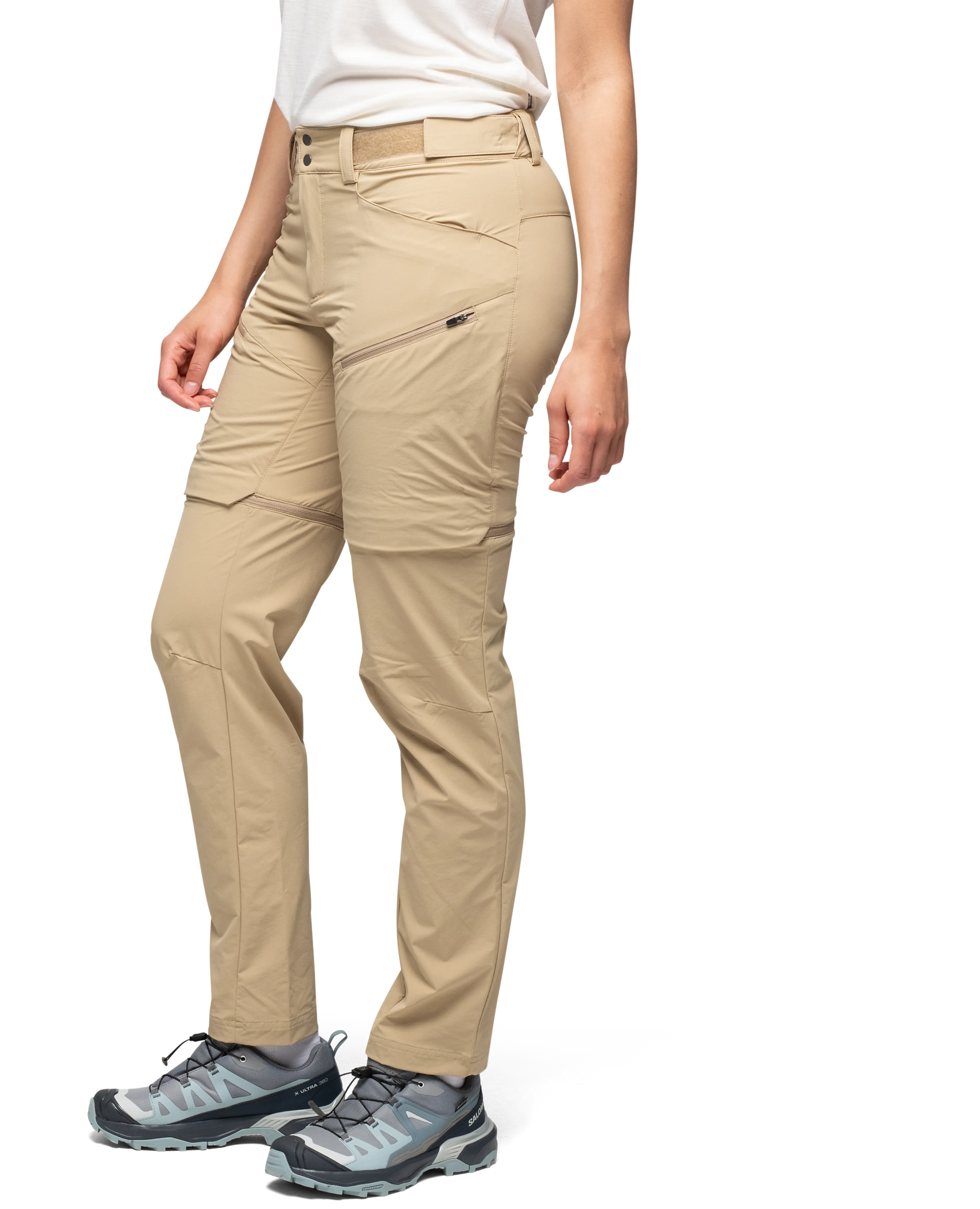 Convertible Zip-Off Softshell Pants Women