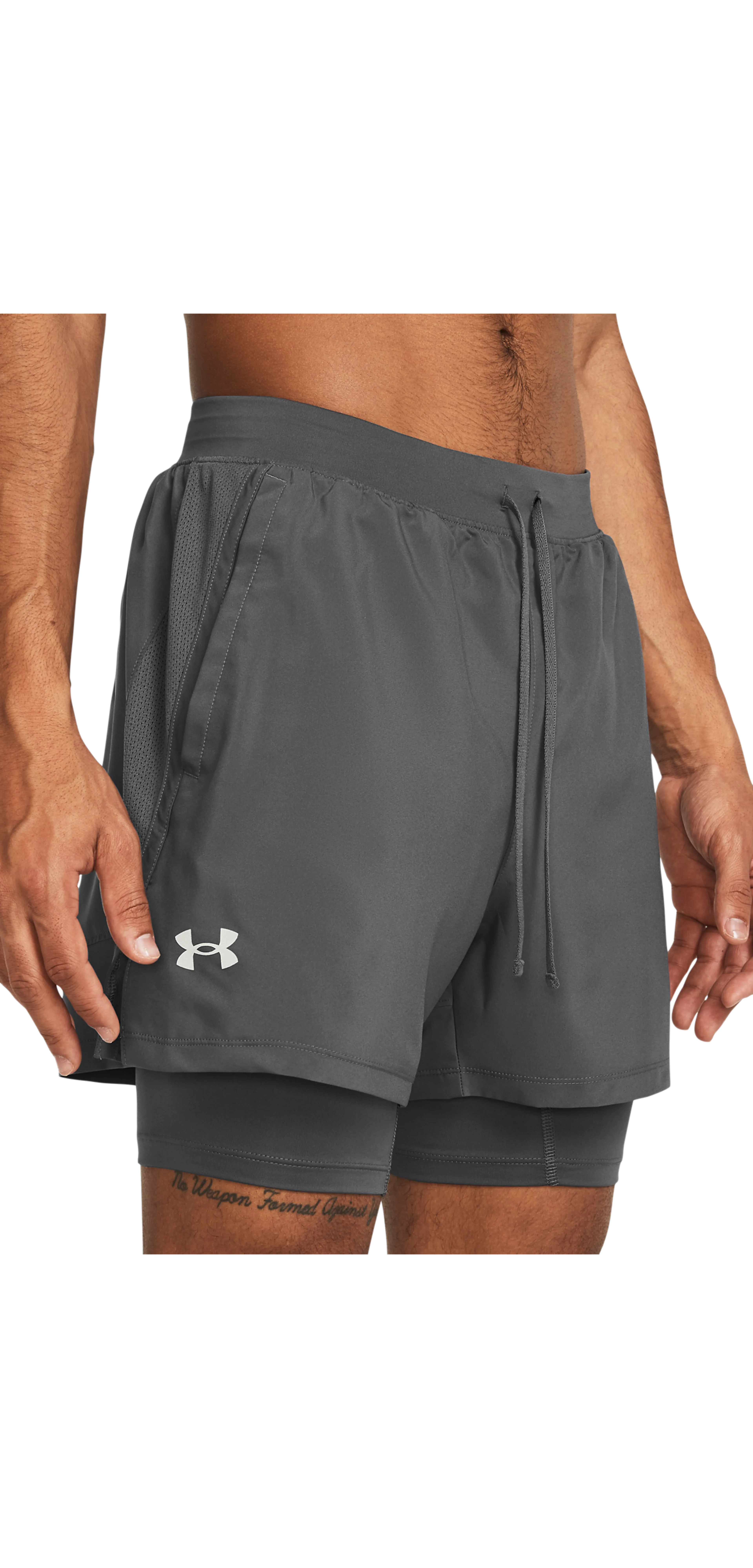 UA LAUNCH 5'' 2-IN-1 SHORTS