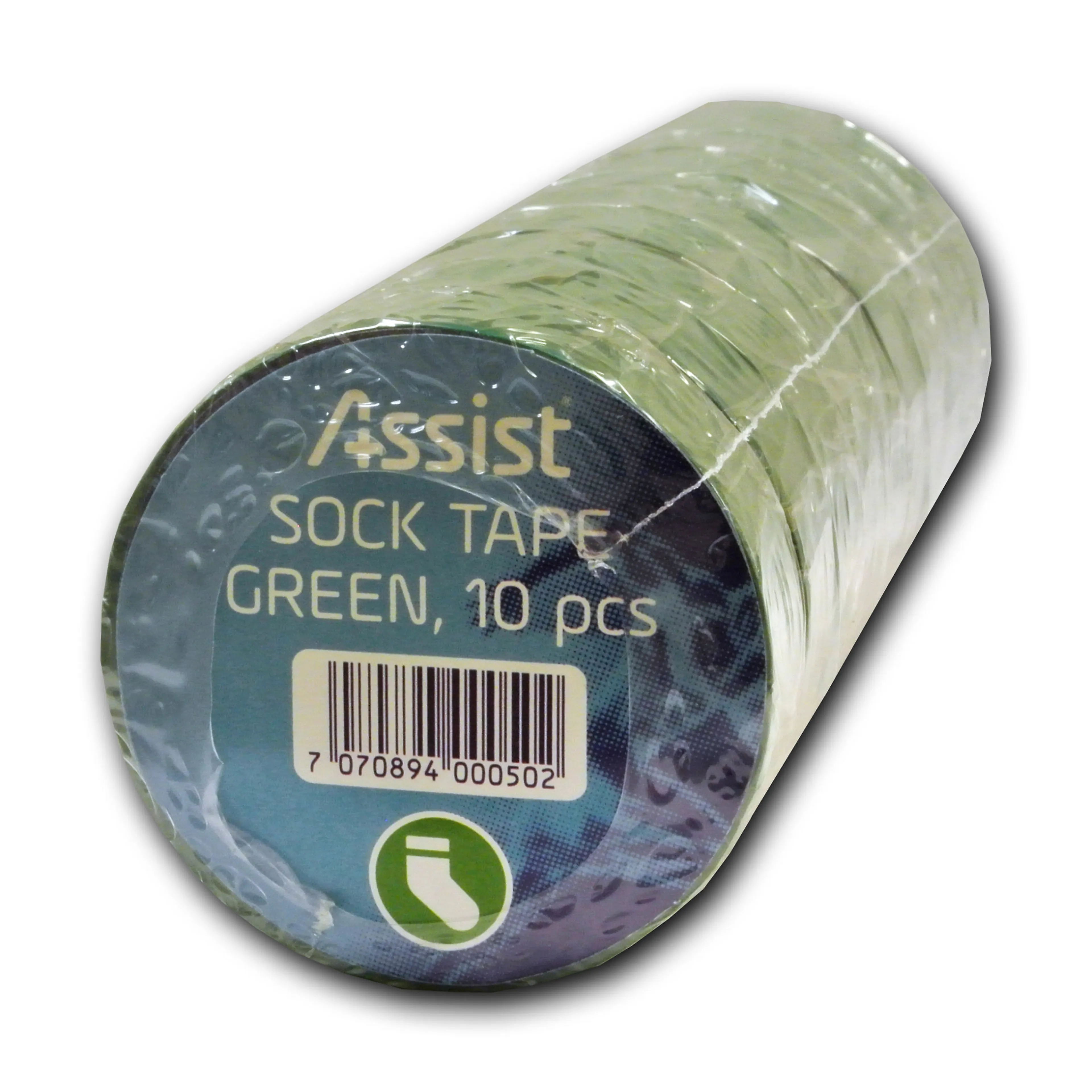 STRØMPETAPE GRØNN - 10 PK STRØMPETAPE GRØNN - 10 PK