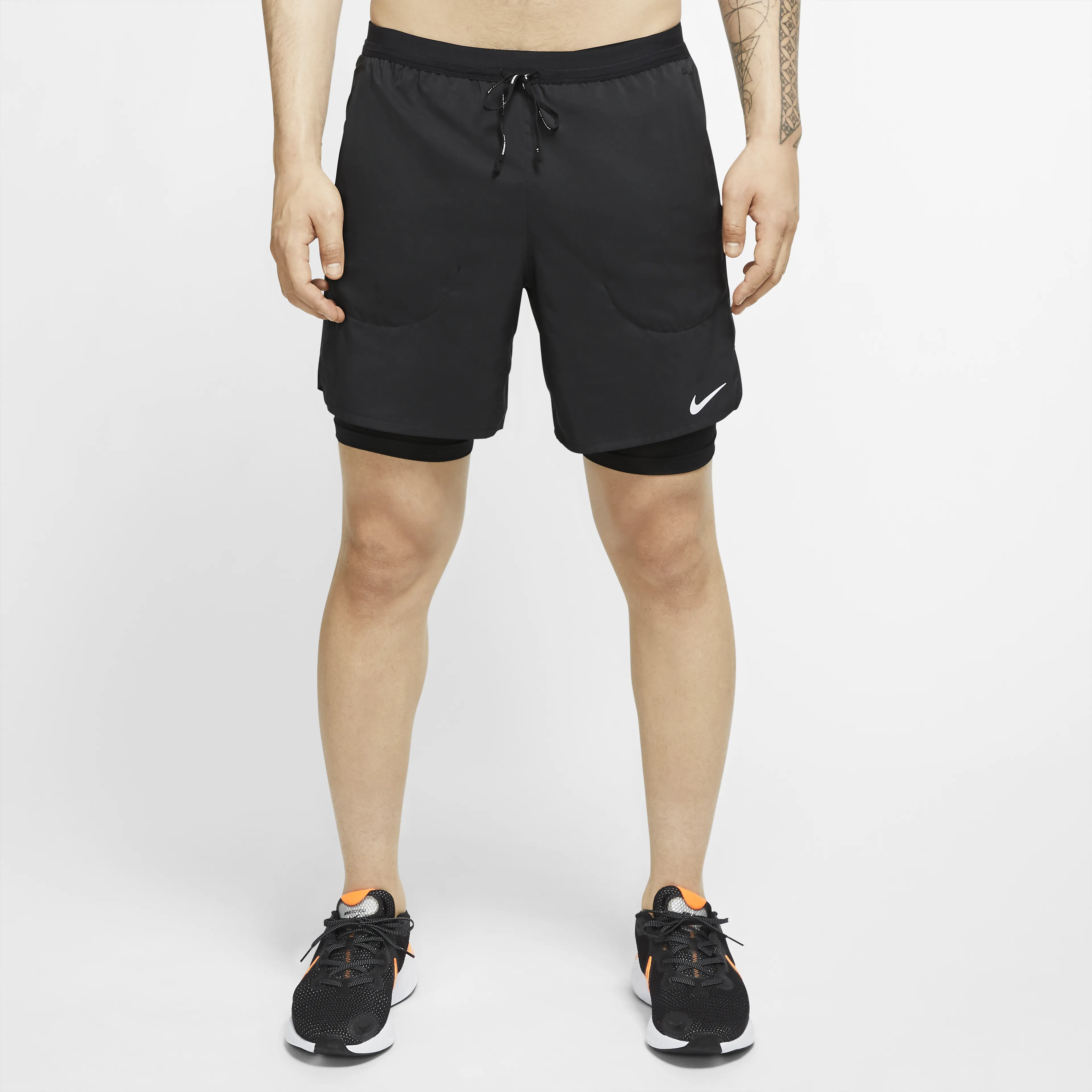 Flex Stride 7" 2-i-1 løpeshorts herre