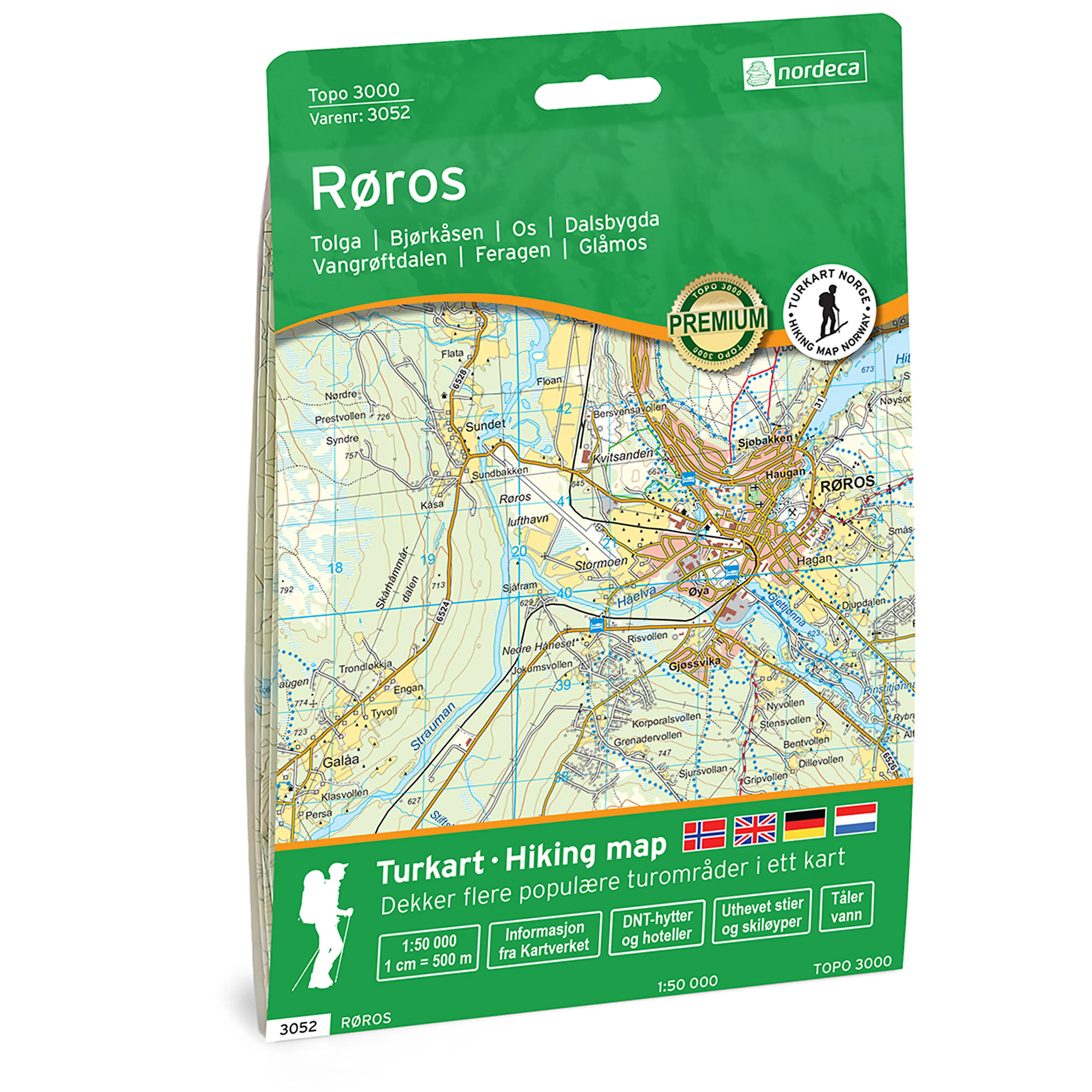 RØROS 1:50 000