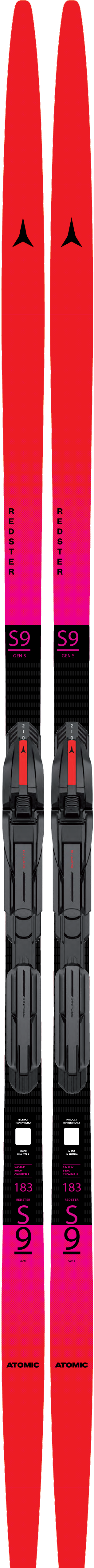 REDSTER S9 GEN S med + SHIFT RACE SK