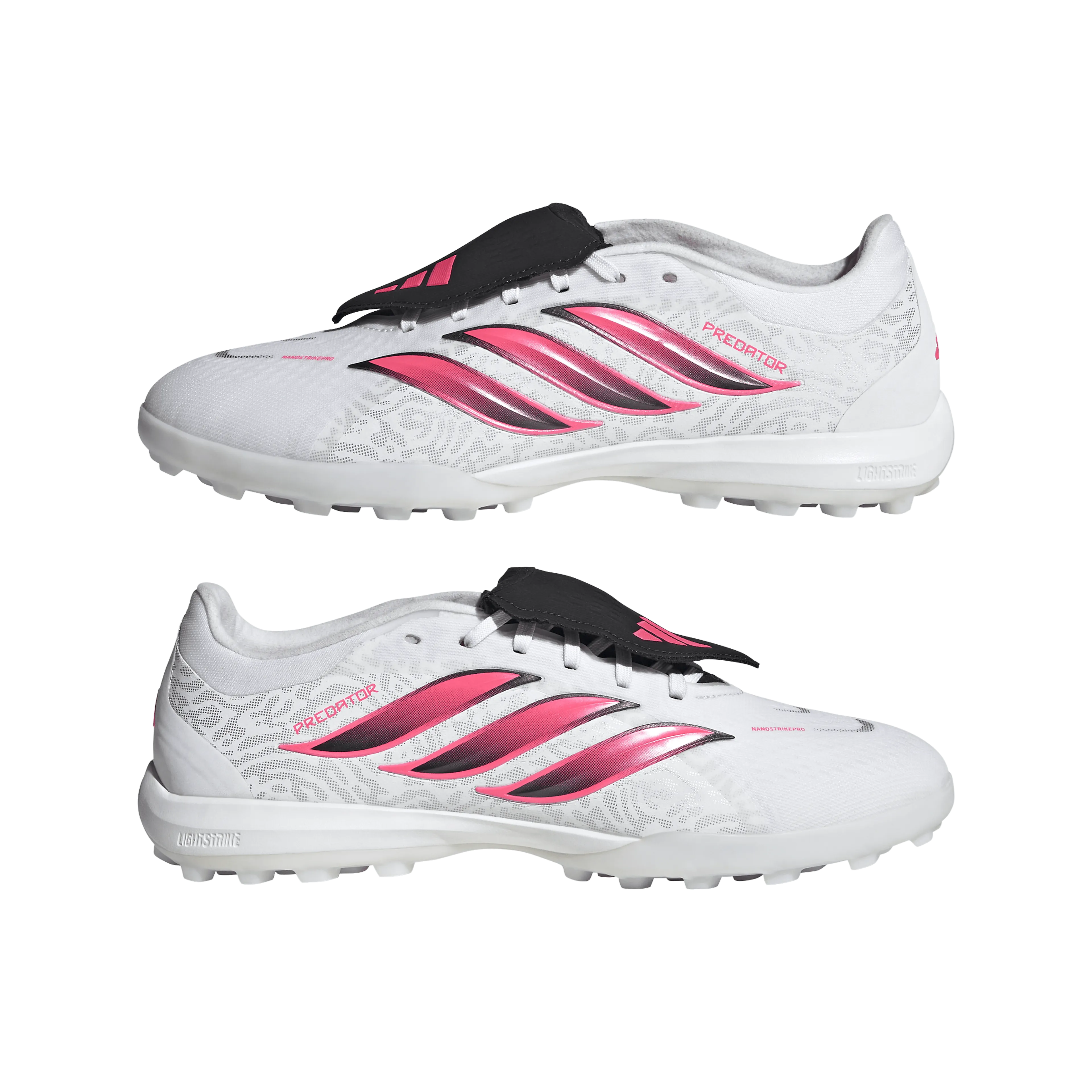 PREDATOR PRO Fold-Over Tongue Turf Fotballsko Grus/Kunstgress
