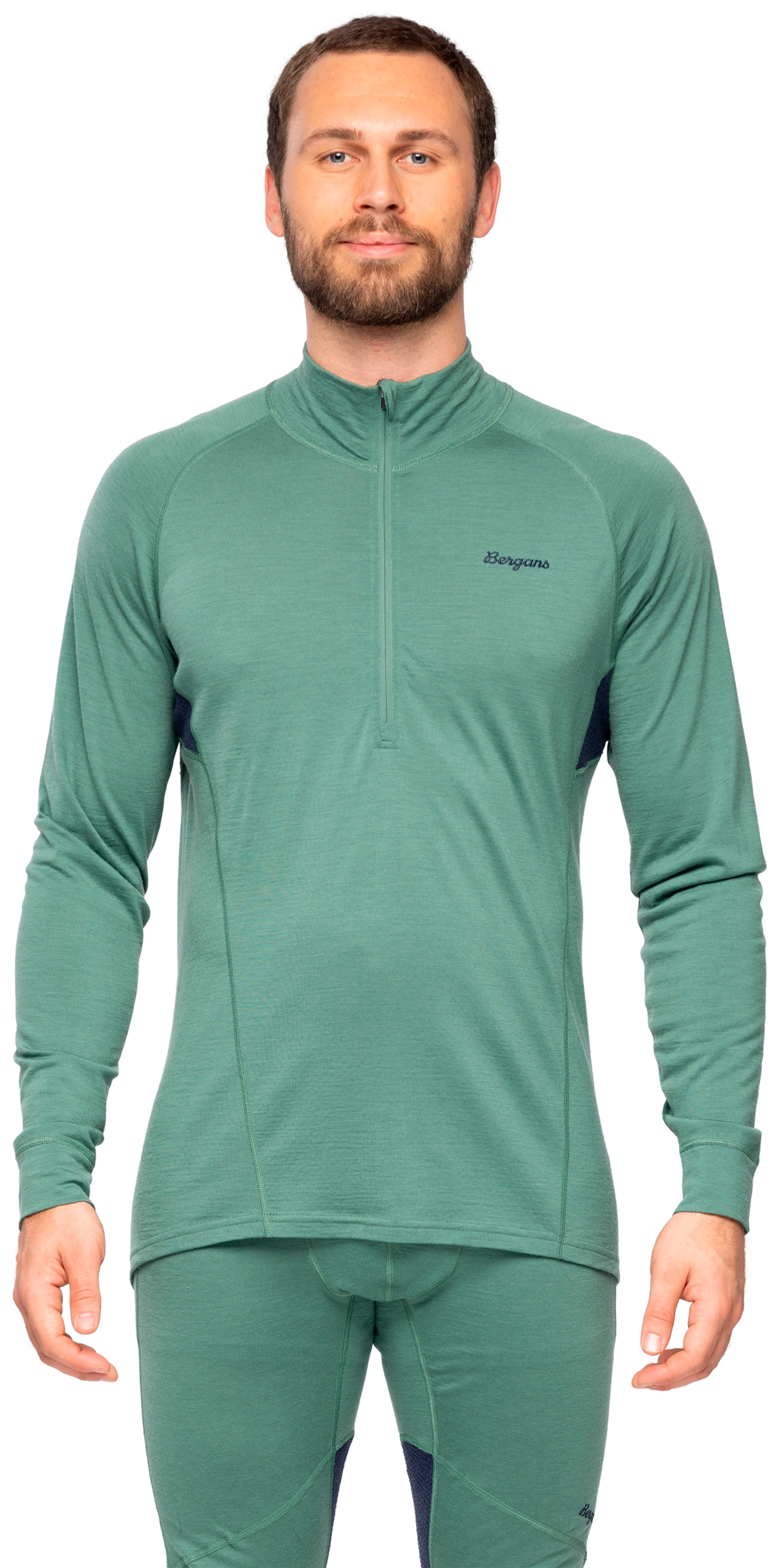 Inner:Pure Merino Half Zip Men