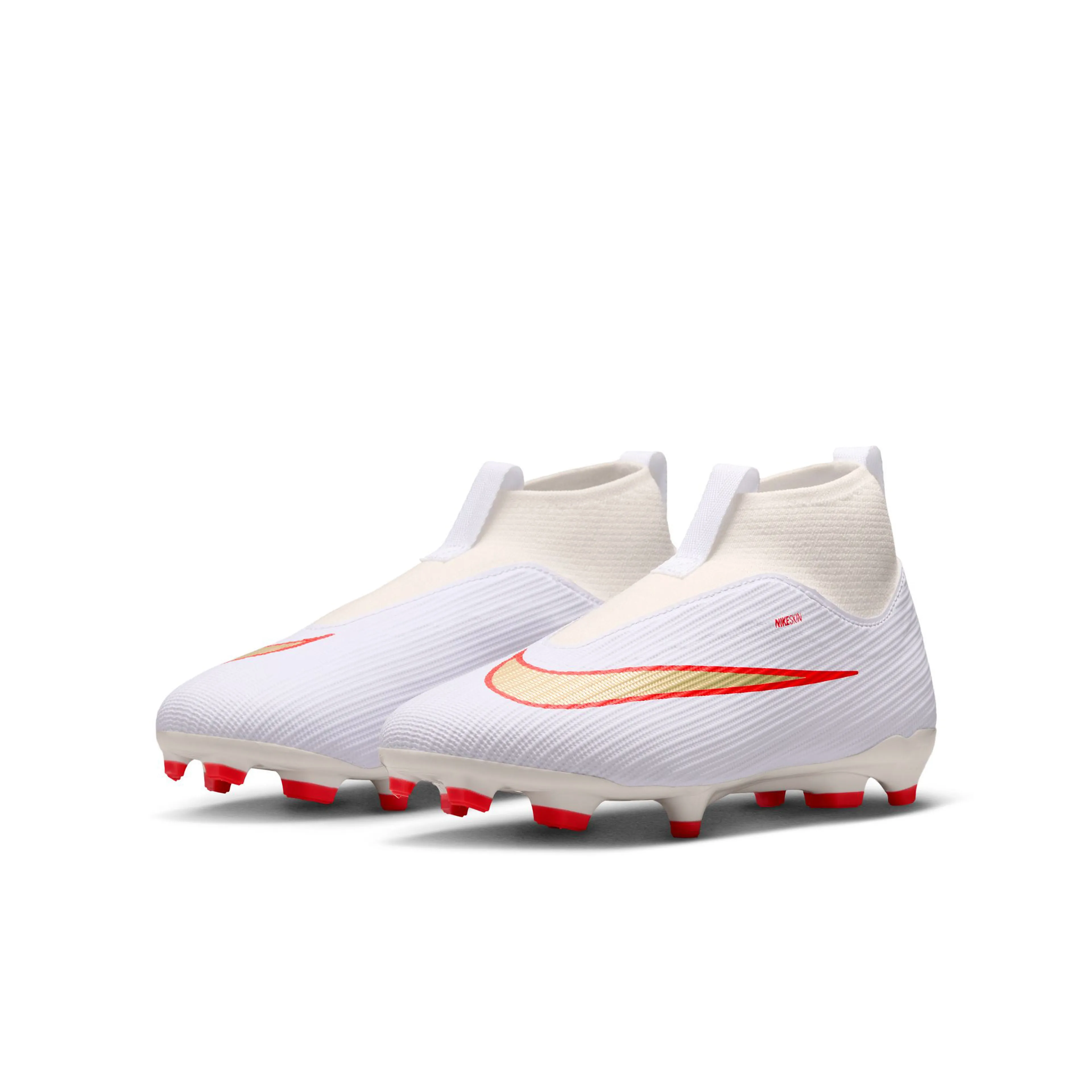 Jr. Mercurial Superfly 11 Academy Big Kids' Multi-Ground High-Top Fotballsko Gress/Kunstgress
