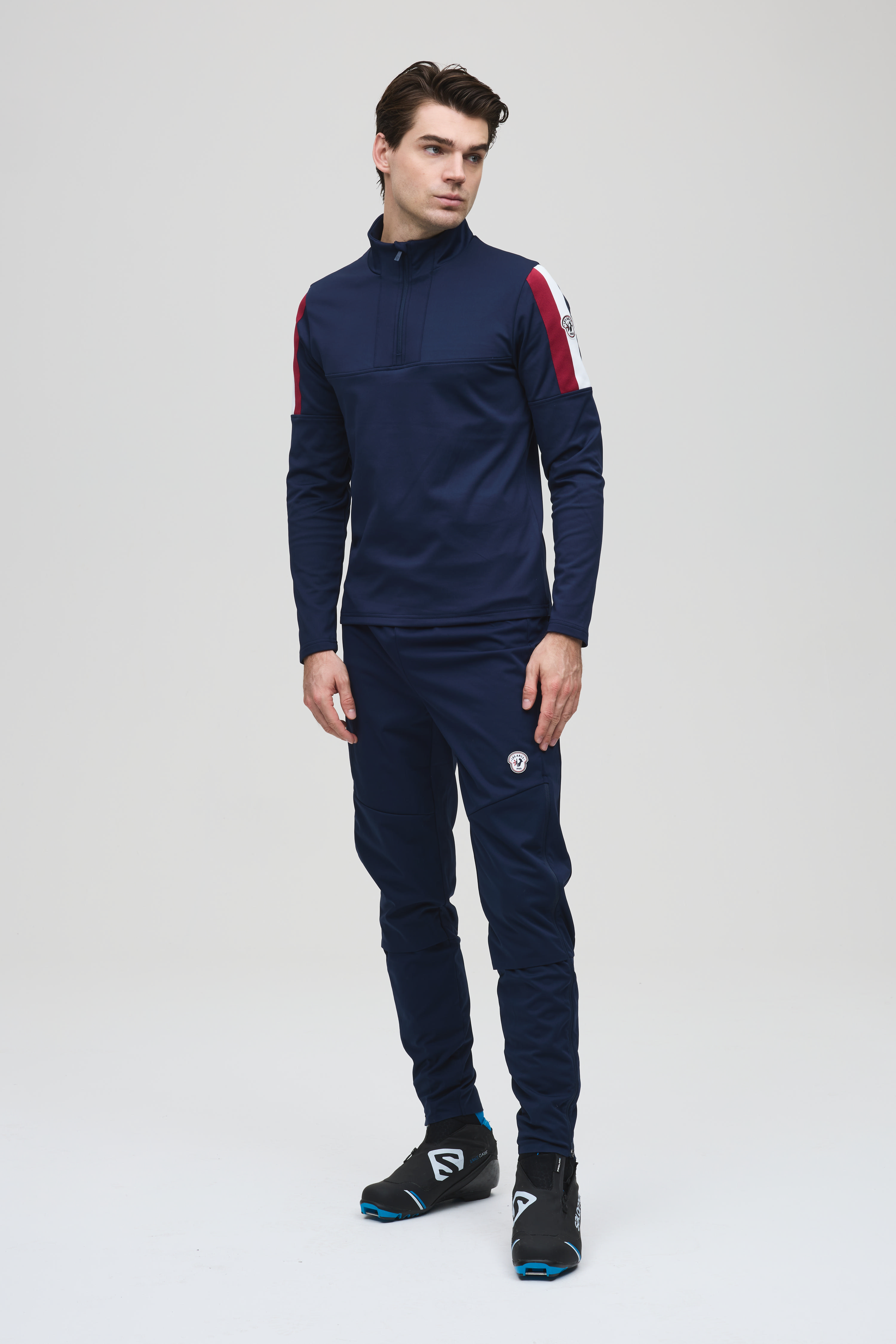 Robin zip neck M