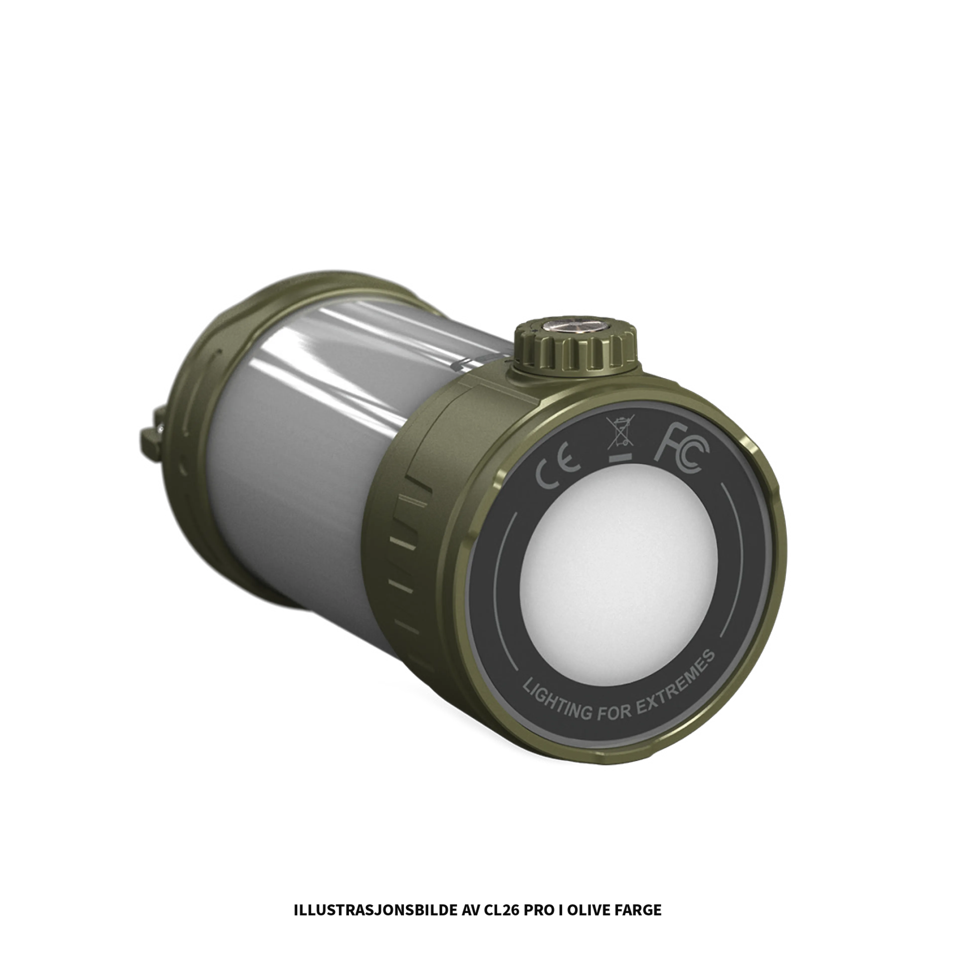 FENIX CL26R PRO CAMPINGLYKT GREY CAMO