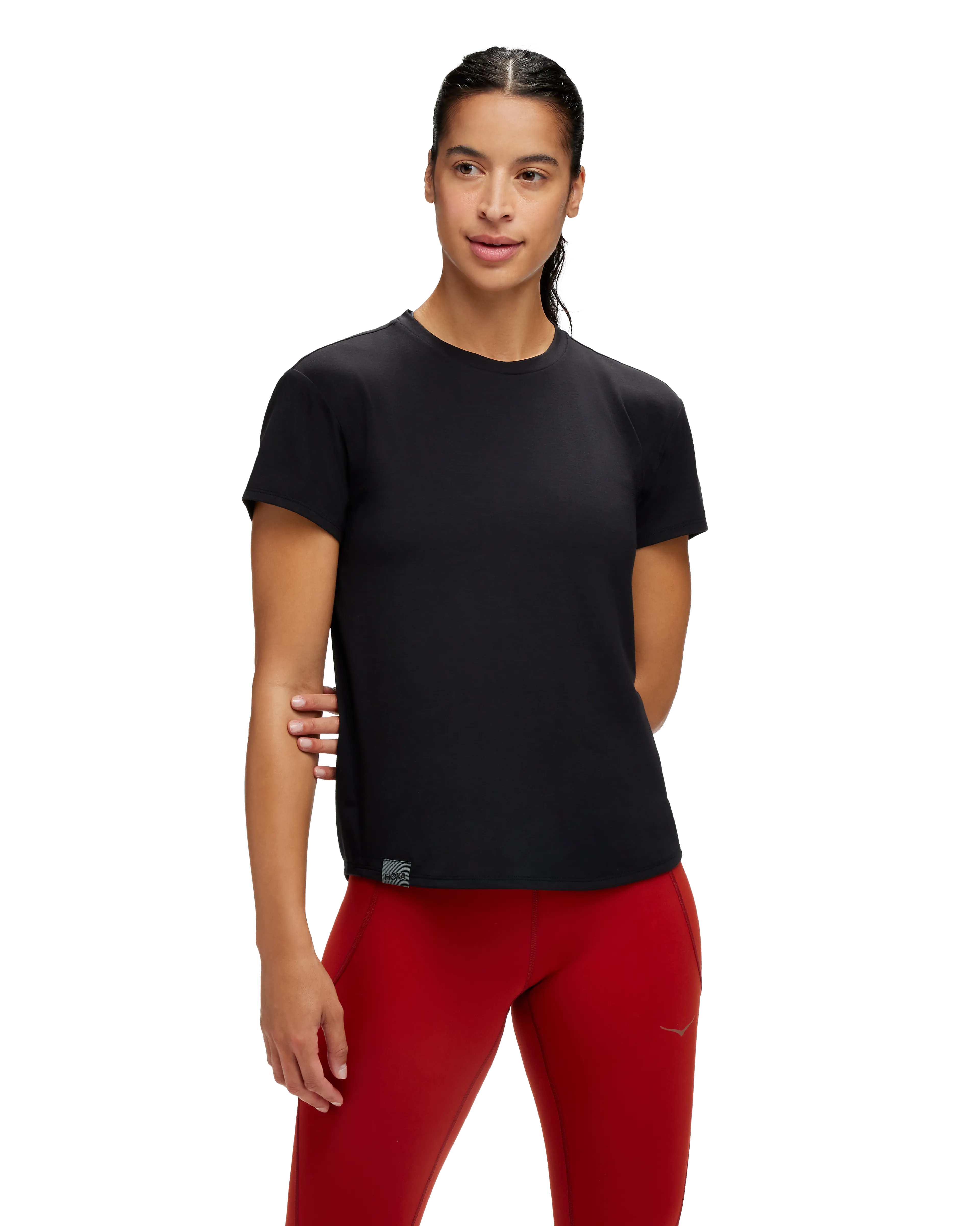 W HOKA ESSENTIAL TEE