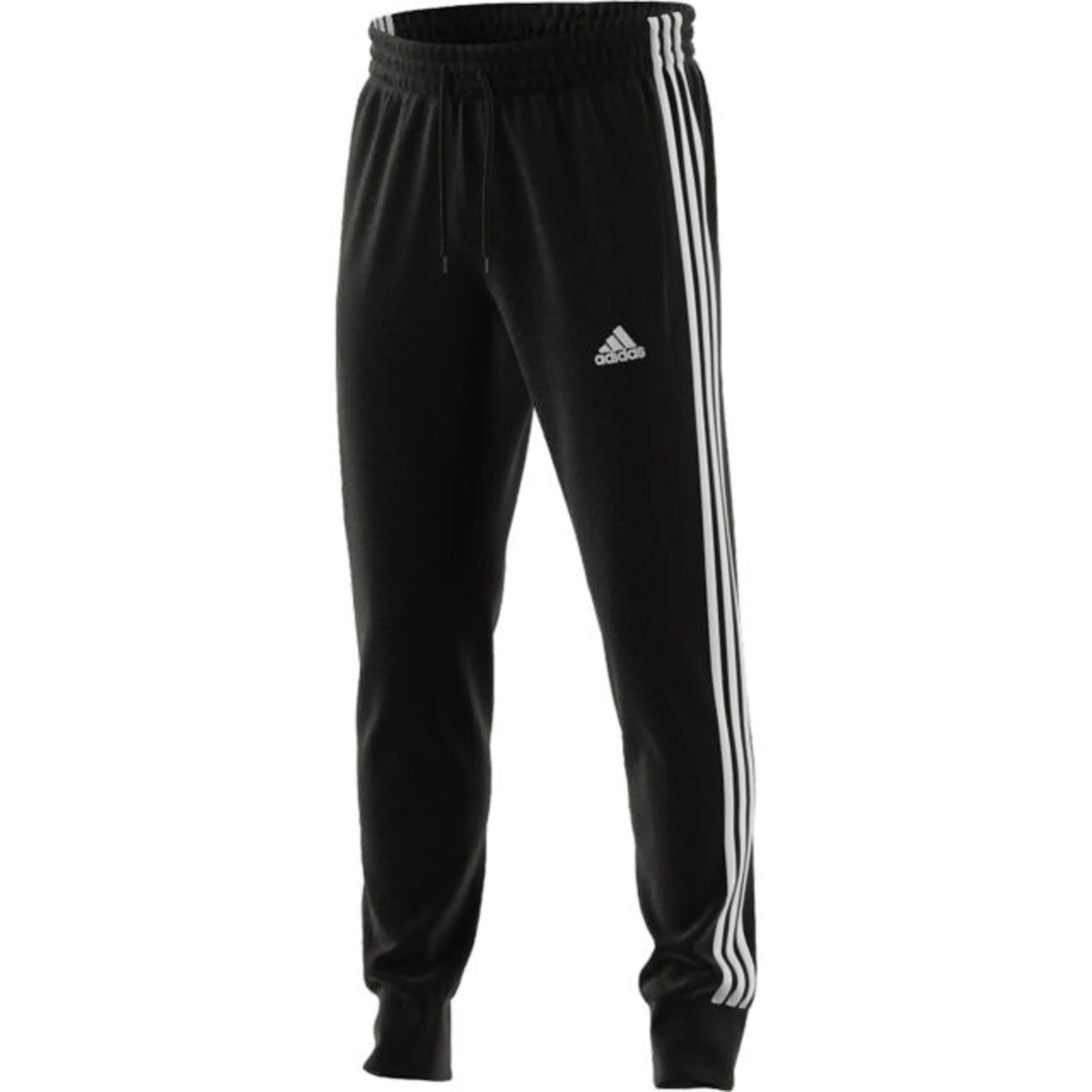 Essentials French Terry Tapered Cuff 3-Stripes joggebukse herre