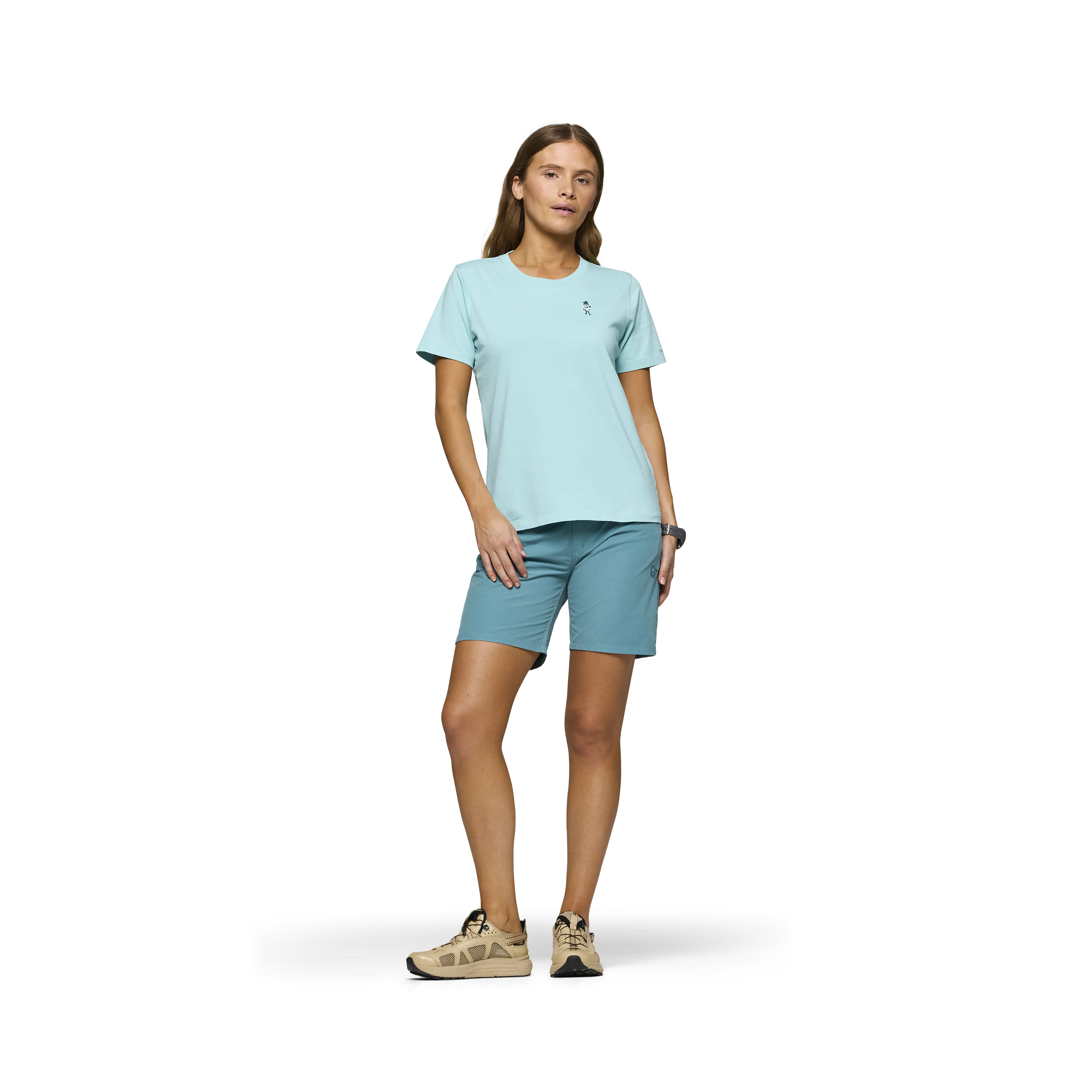 /29 cotton activity embroidery T-shirt W's