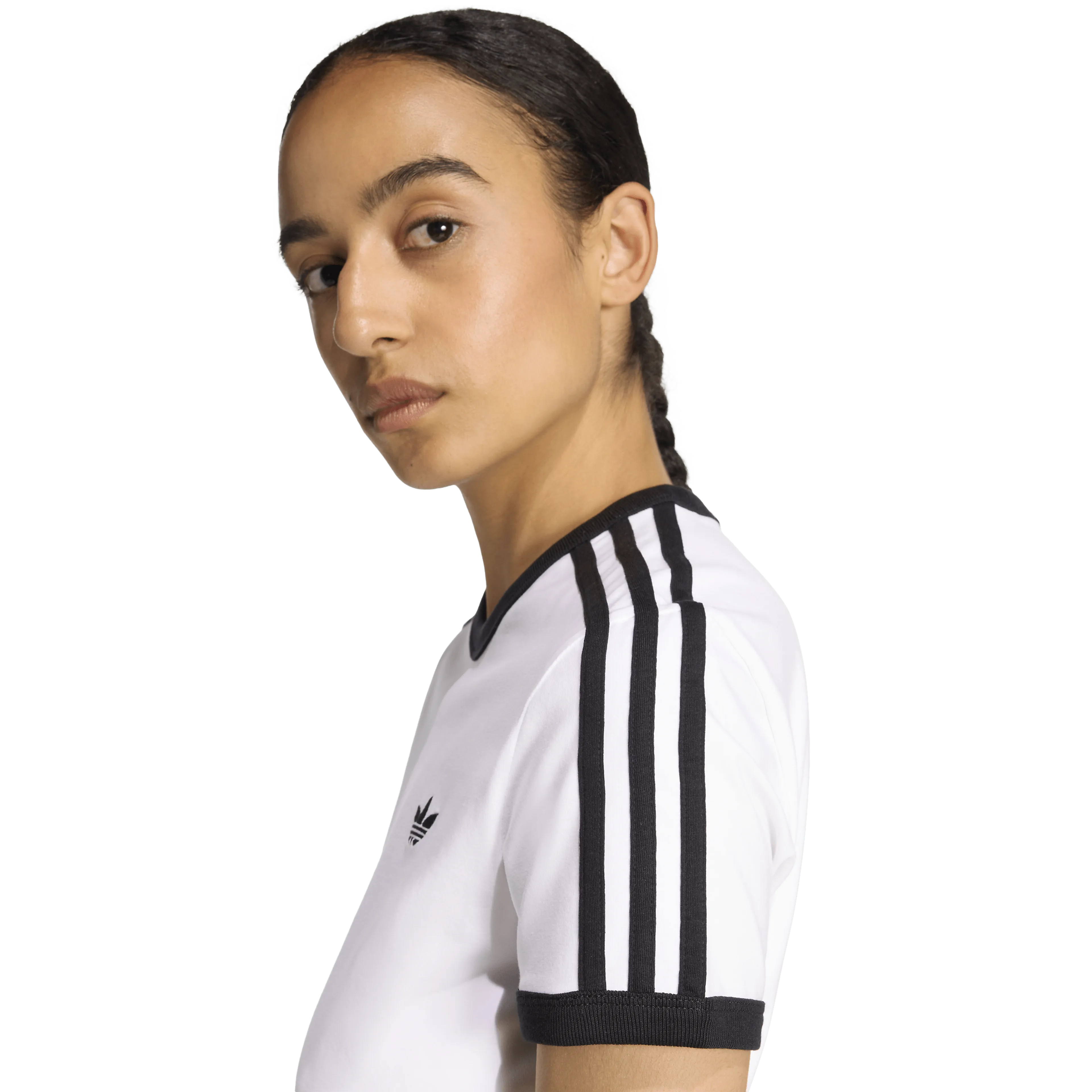 3 STRIPES SLIM T-Shirt Dame 