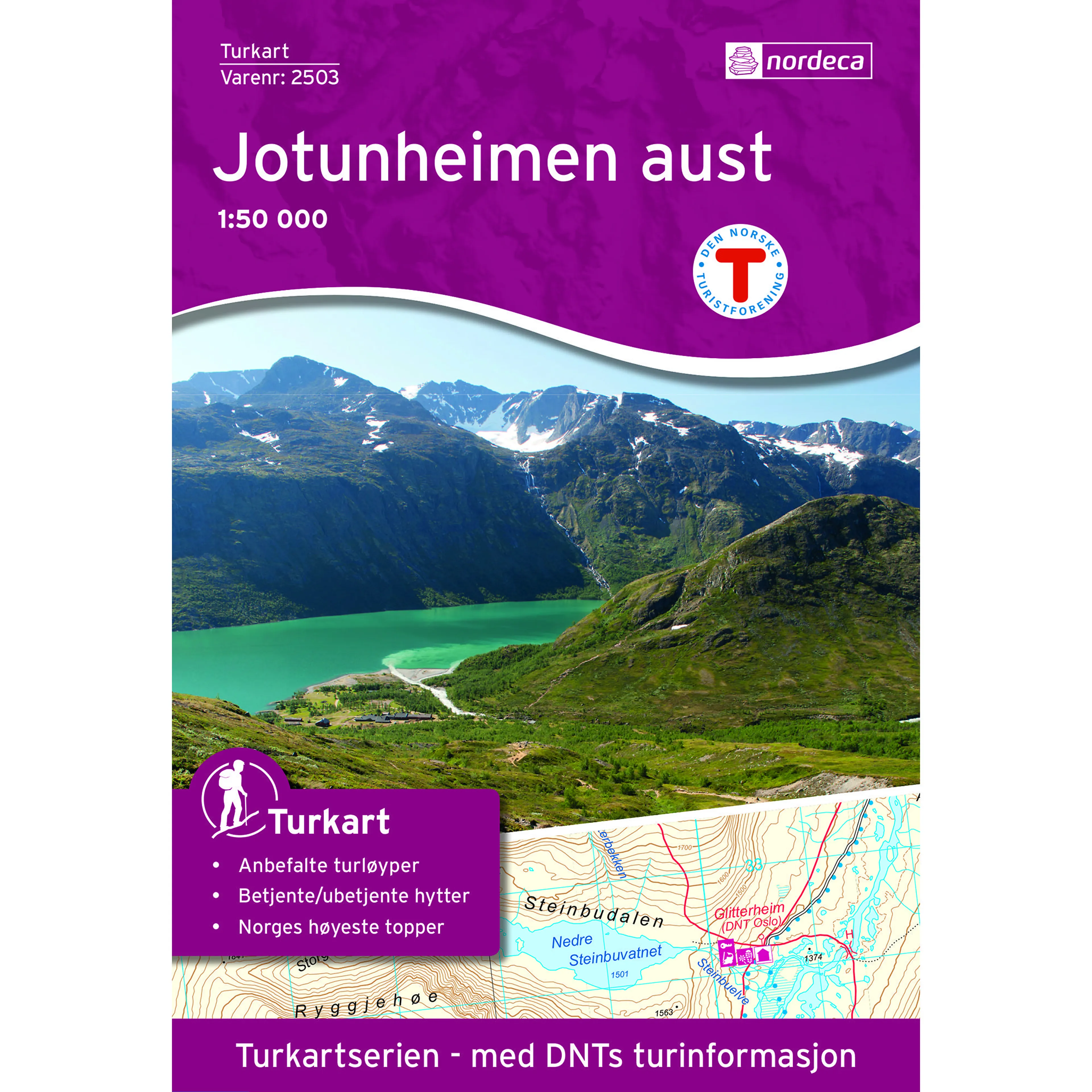 JOTUNHEIMEN AUST 1:50 000