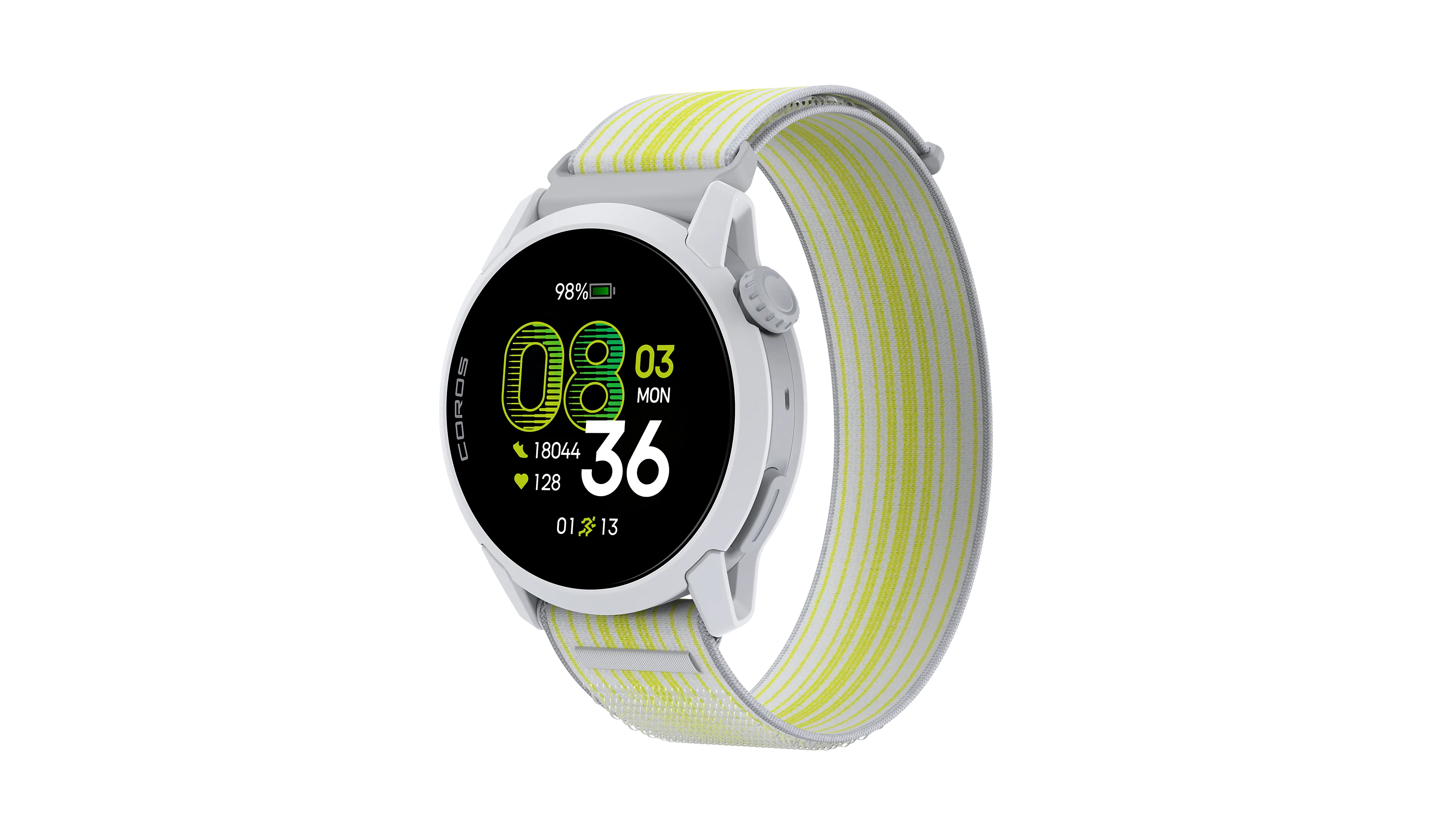 WATCH PACE 4 Nylon White