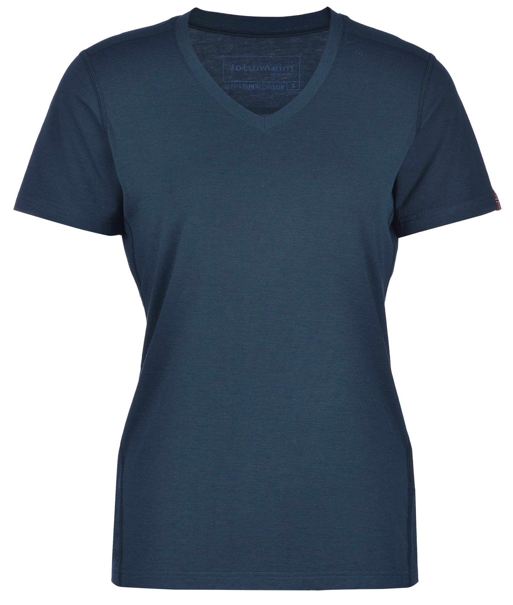 Veo Ull/bambus T-shirt U/trykk dame