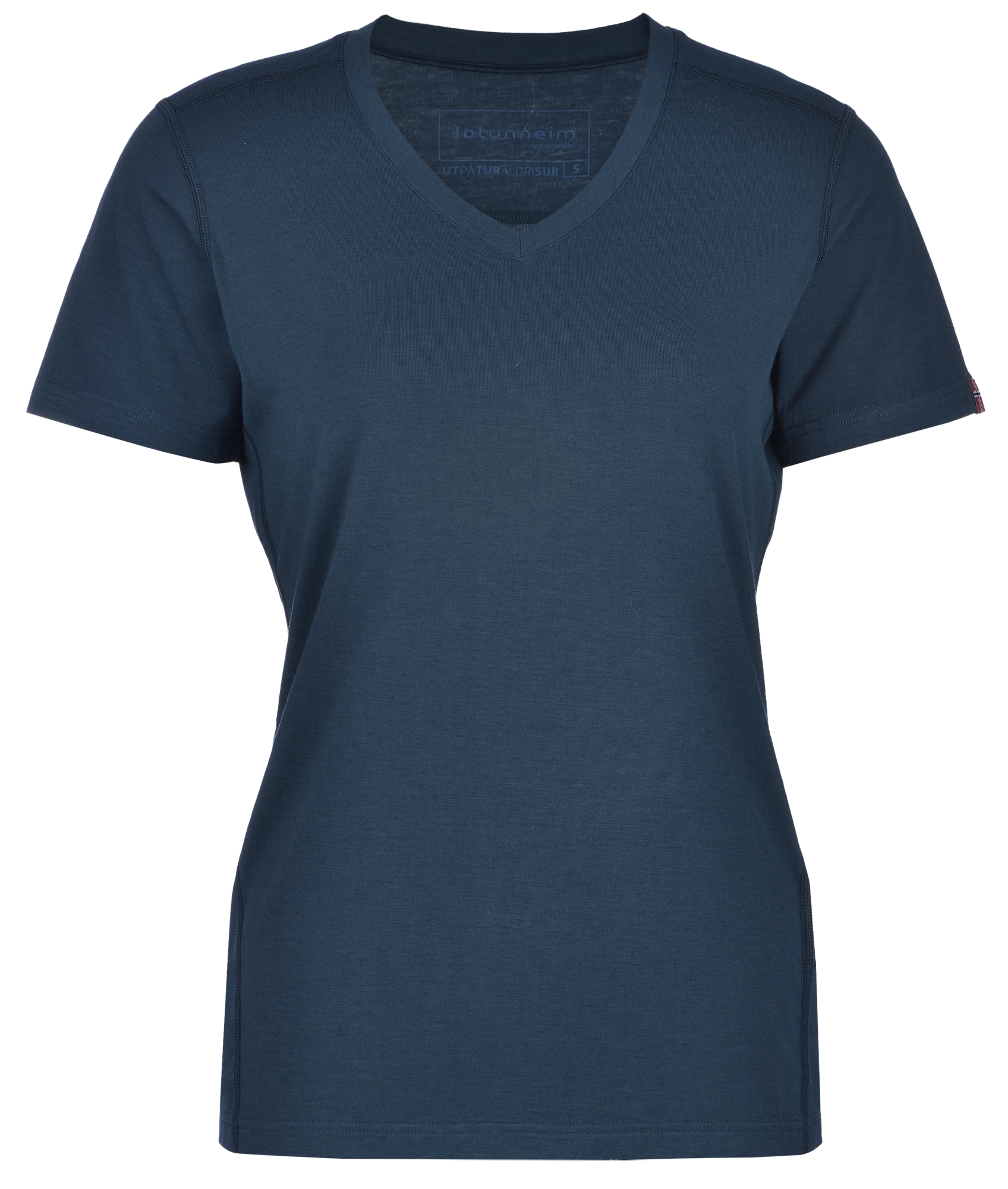 Veo Ull/bambus T-shirt U/trykk dame