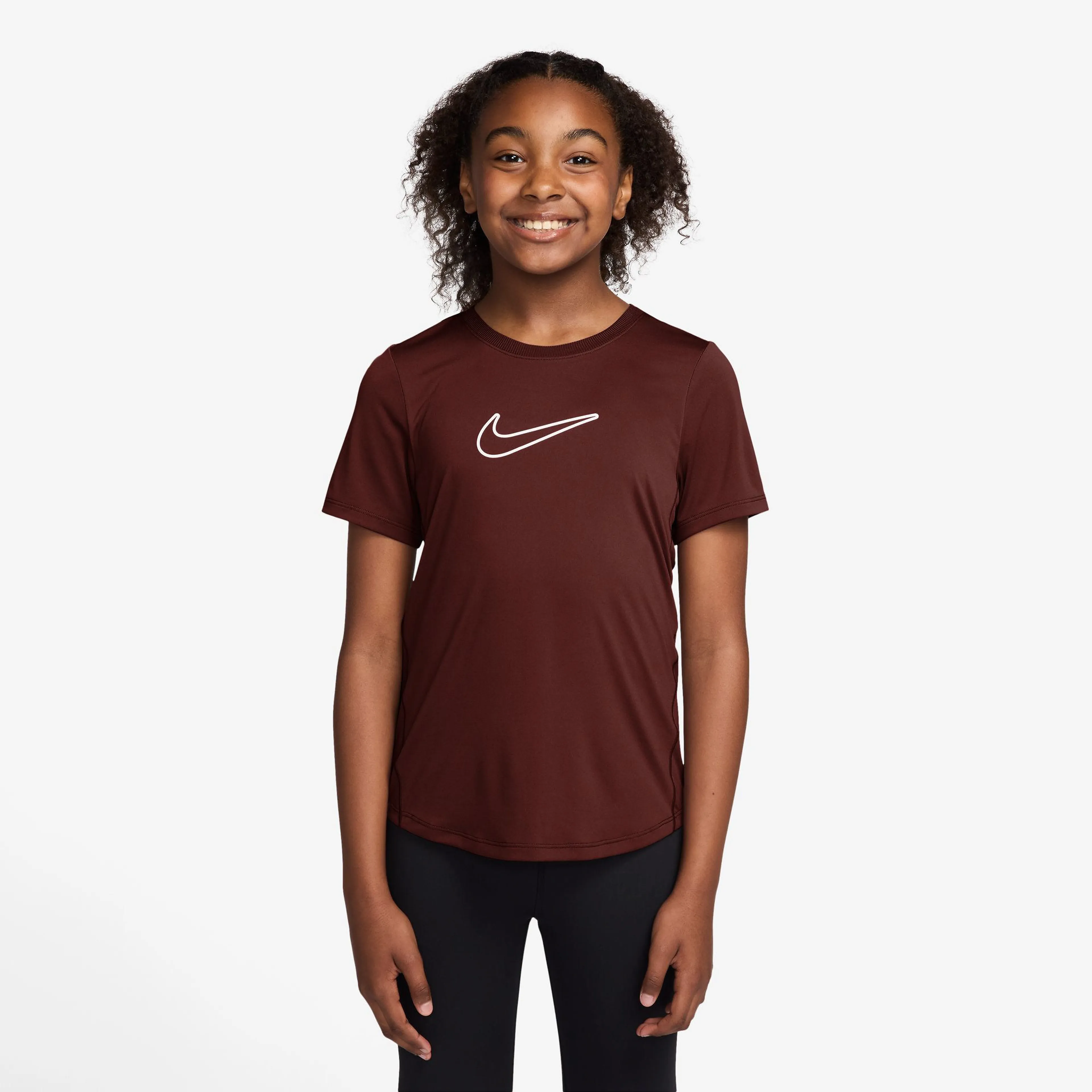 One Fitted Dri-FIT Short-Sleeve Top