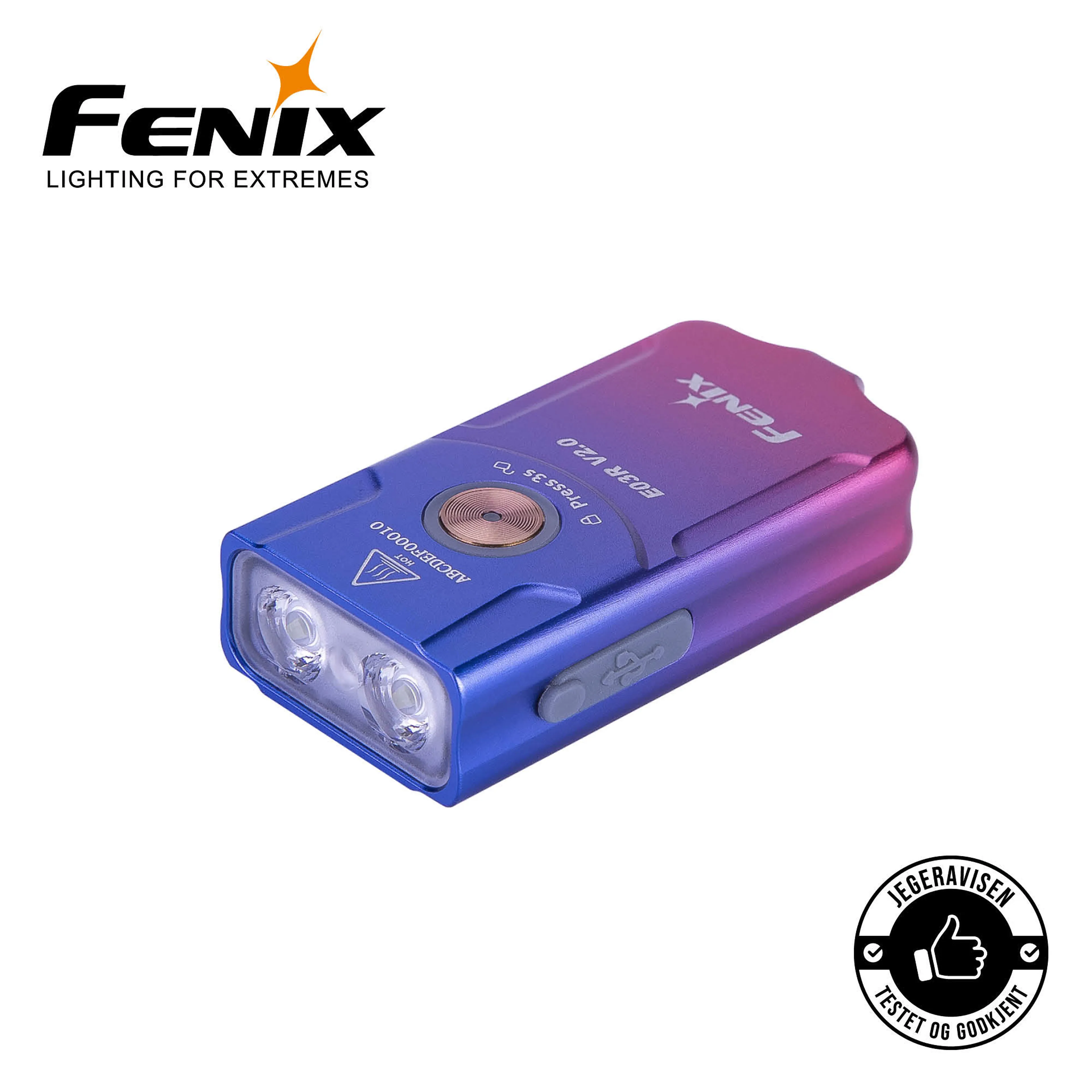 FENIX E03 v2 MINILYKT NEBULA 500LM W/R SPECIAL EDITION