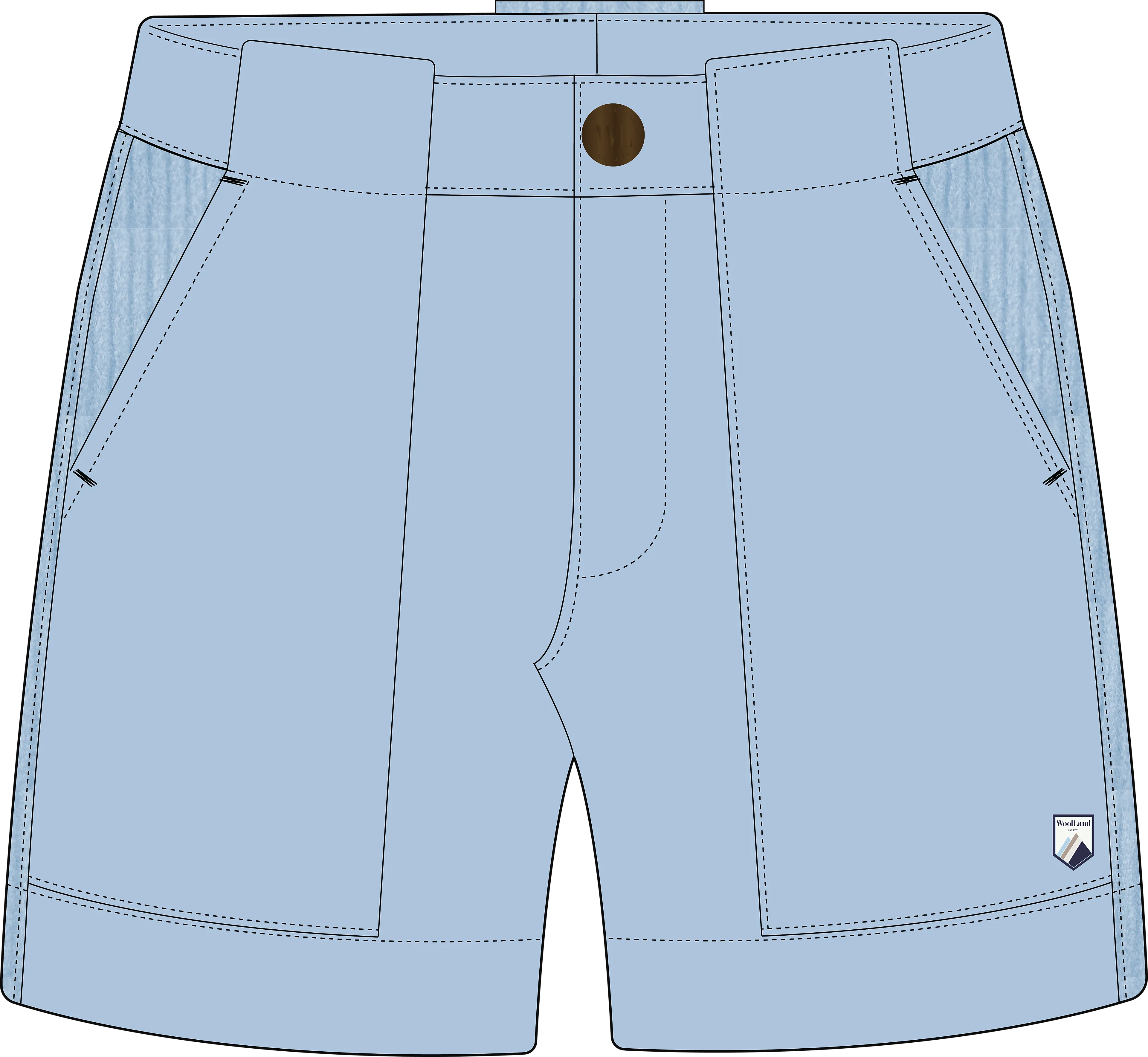 Romsdalseggen Shorts W.cord Woman
