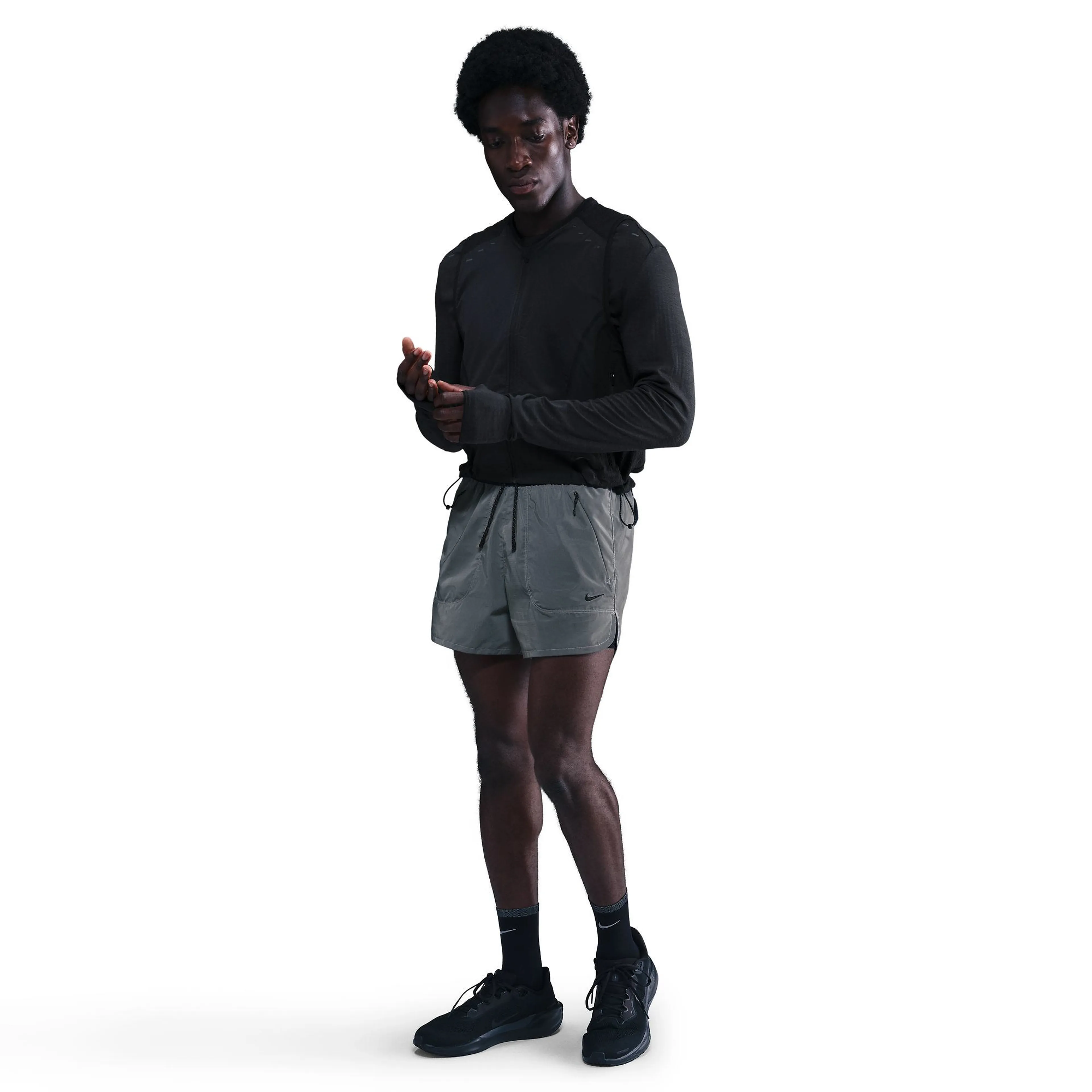 Men's 4" 2-in-1 Reflective Running Shorts