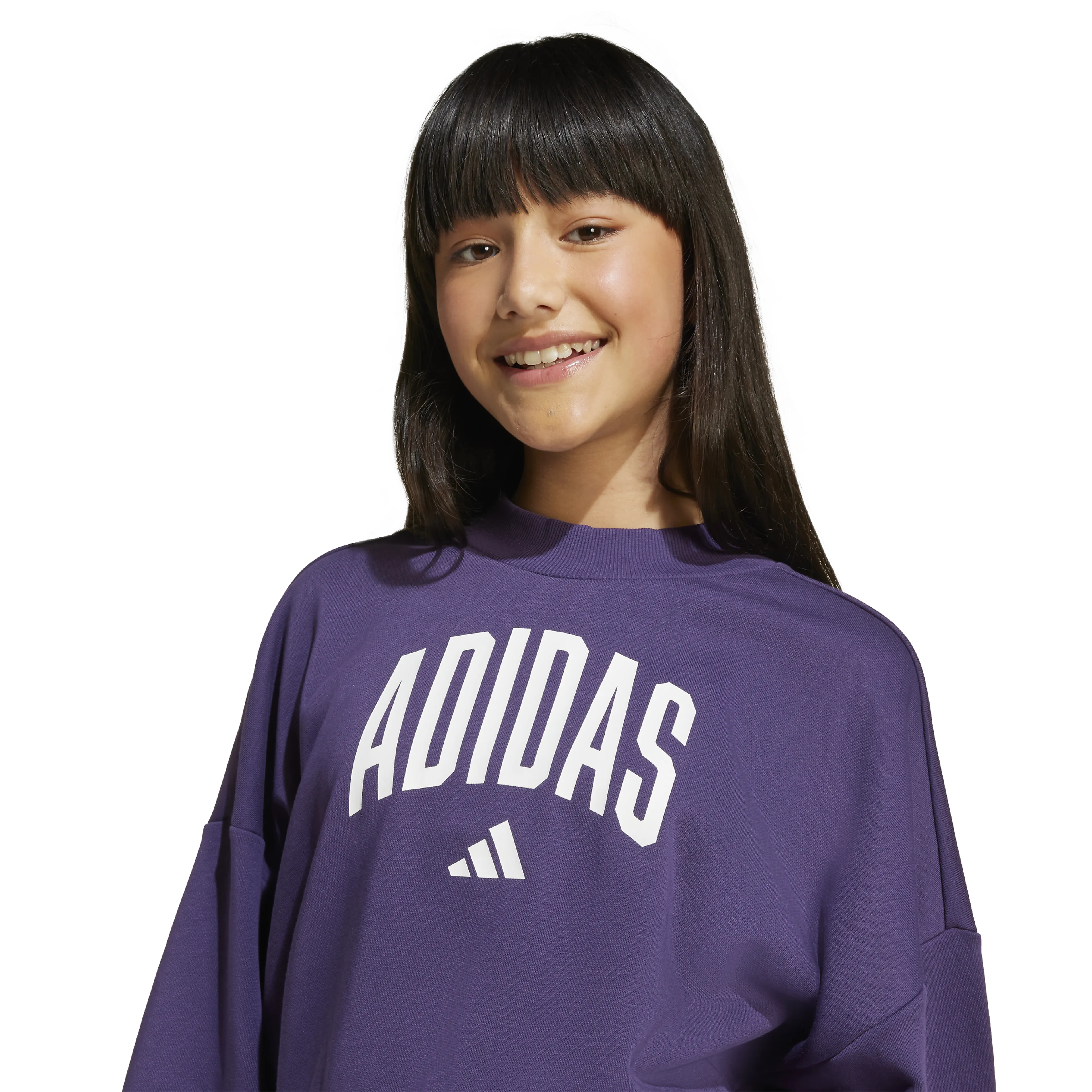 Seasonals Essentials Collegiate Typography Crewneck Genser Junior