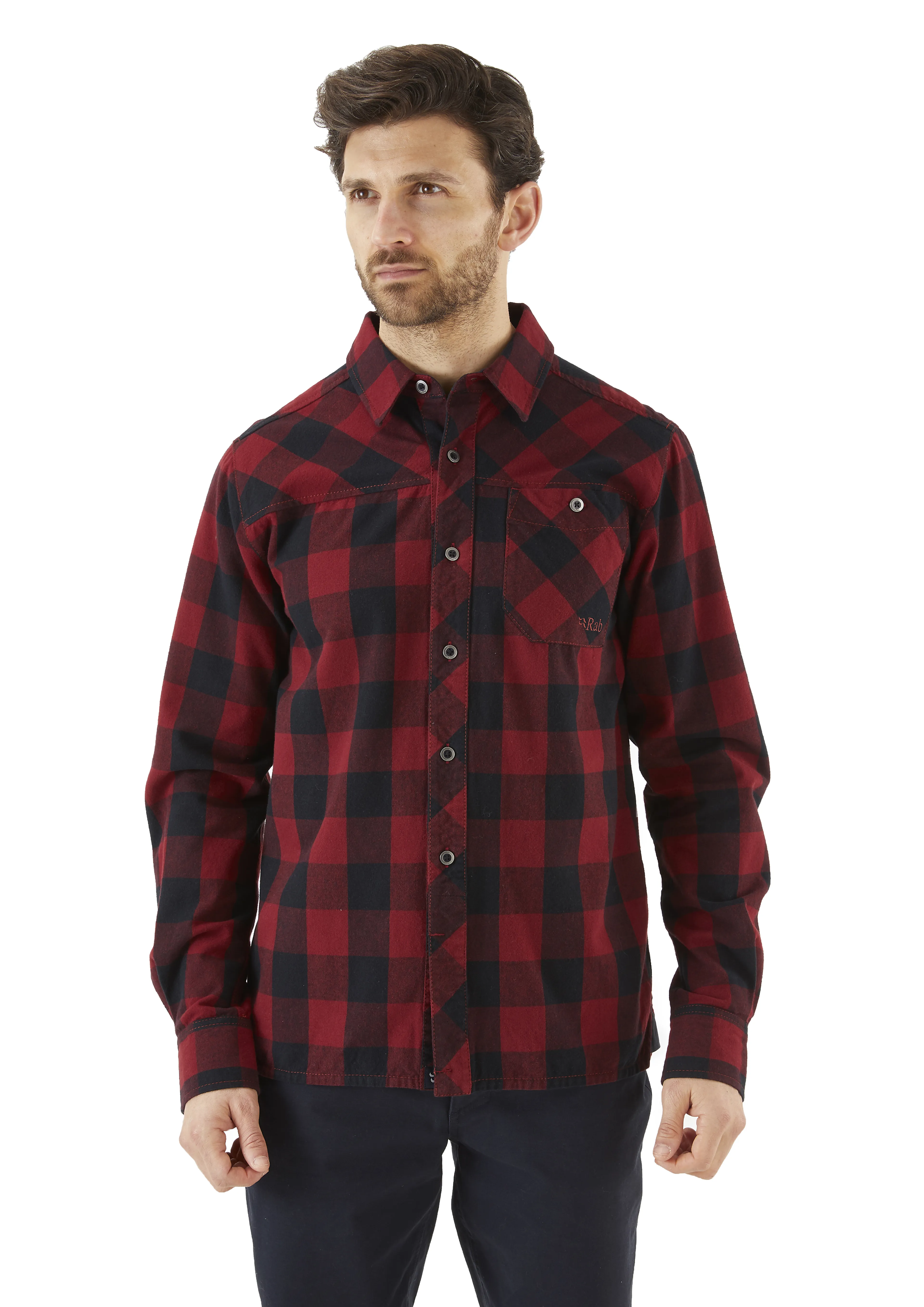 Boundary Shirt flanellskjorte herre