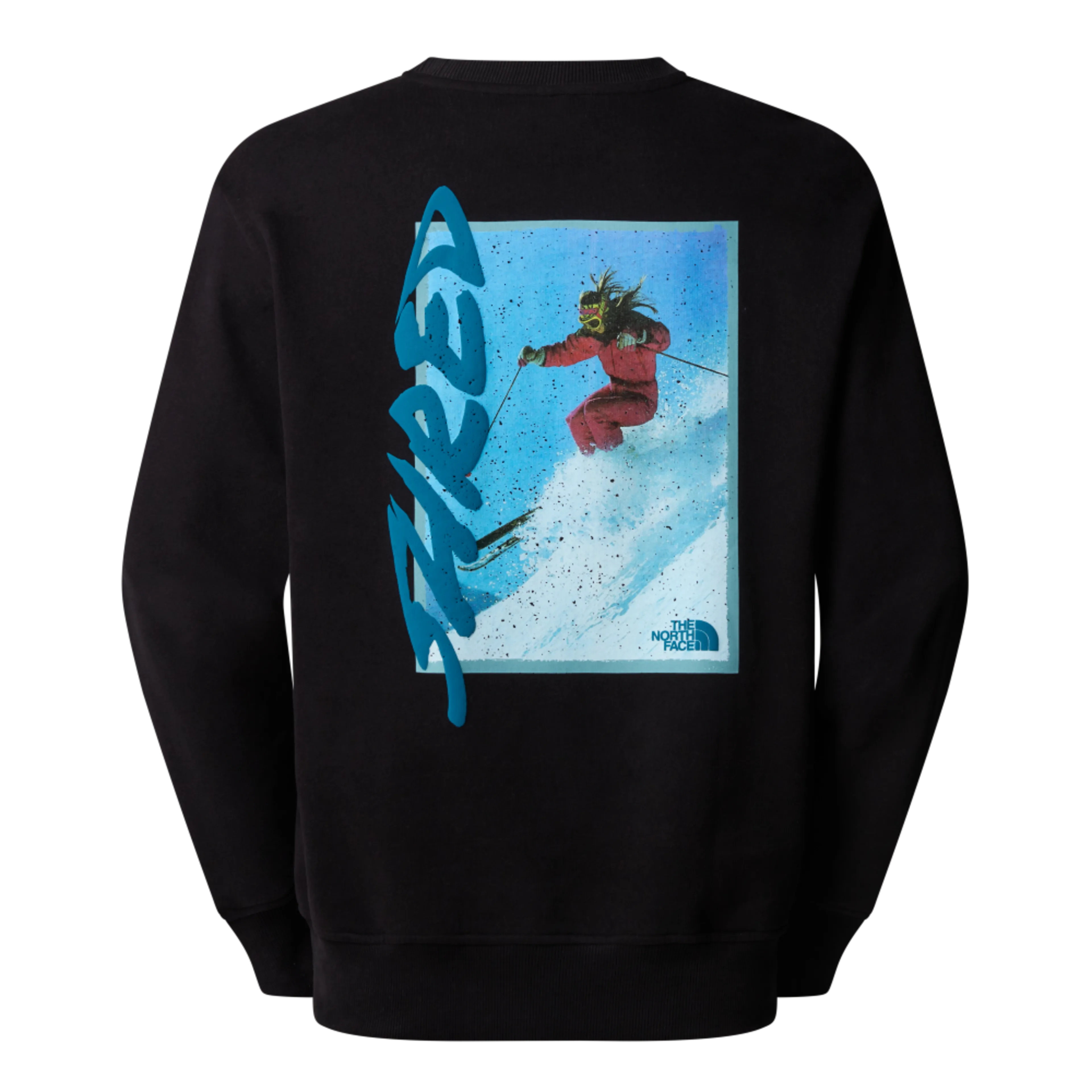 U NSE SLOPES RELAXED CREW SWEATSHIRT-GRA
