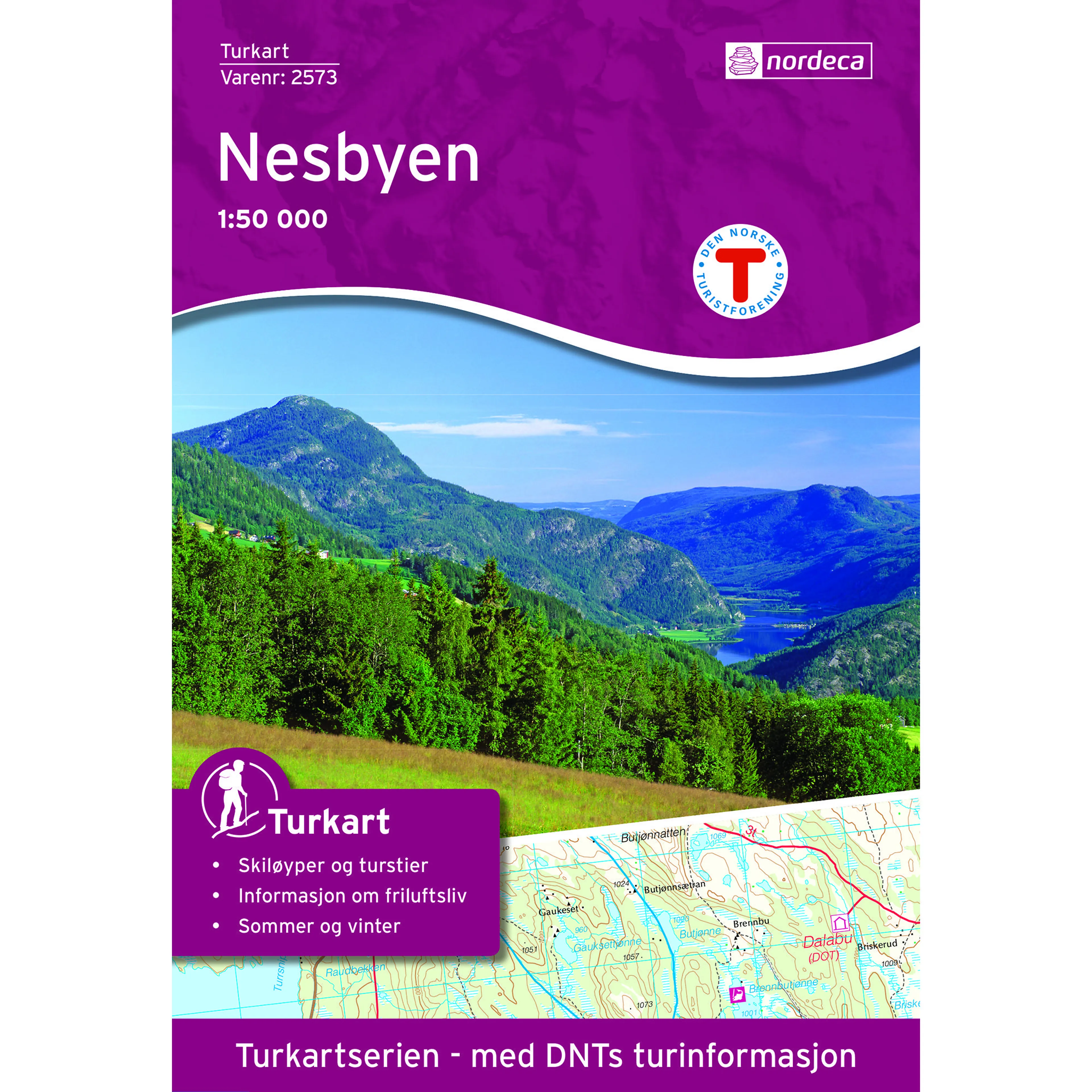 NESBYEN 1:50 000