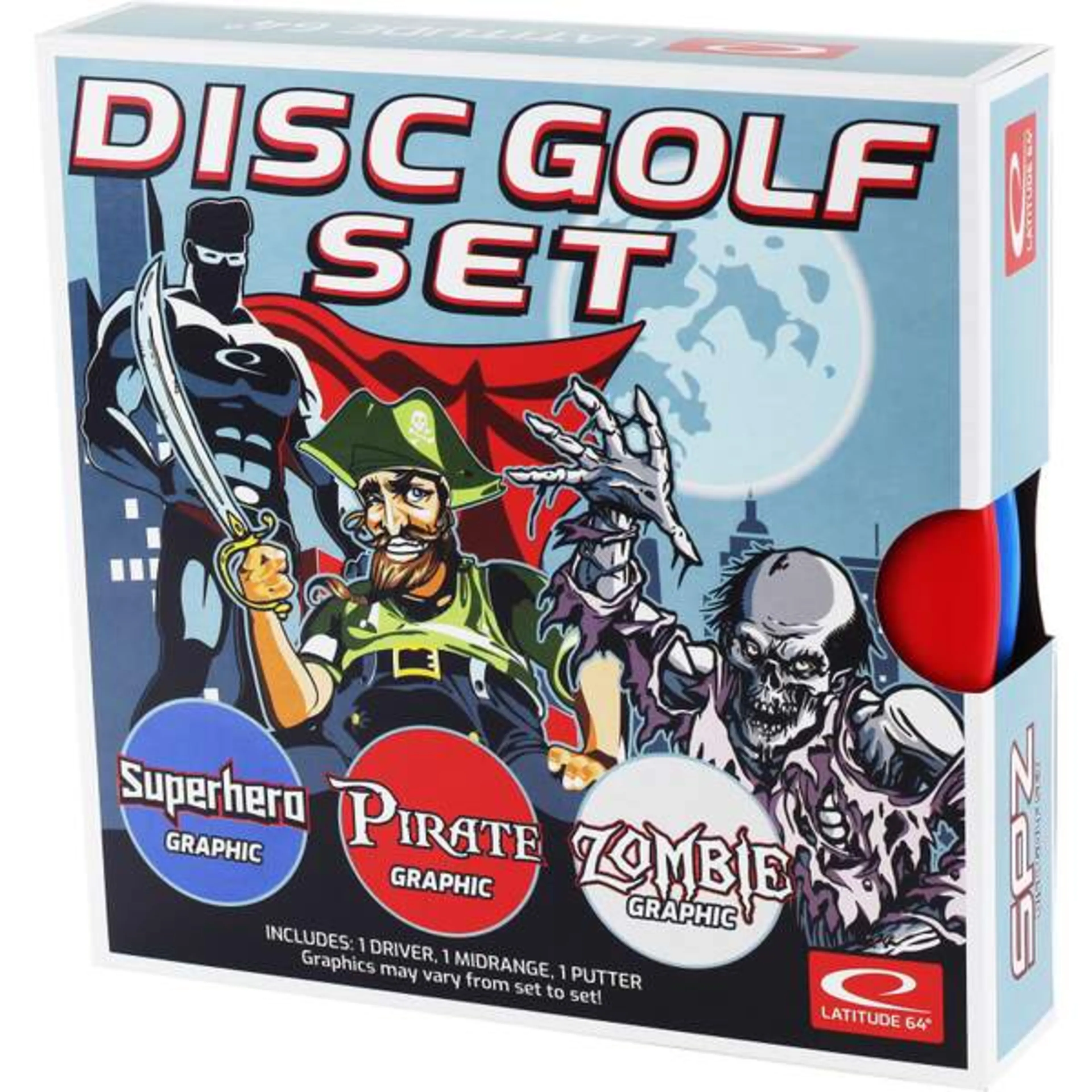 SPZ frisbeegolf starter sett