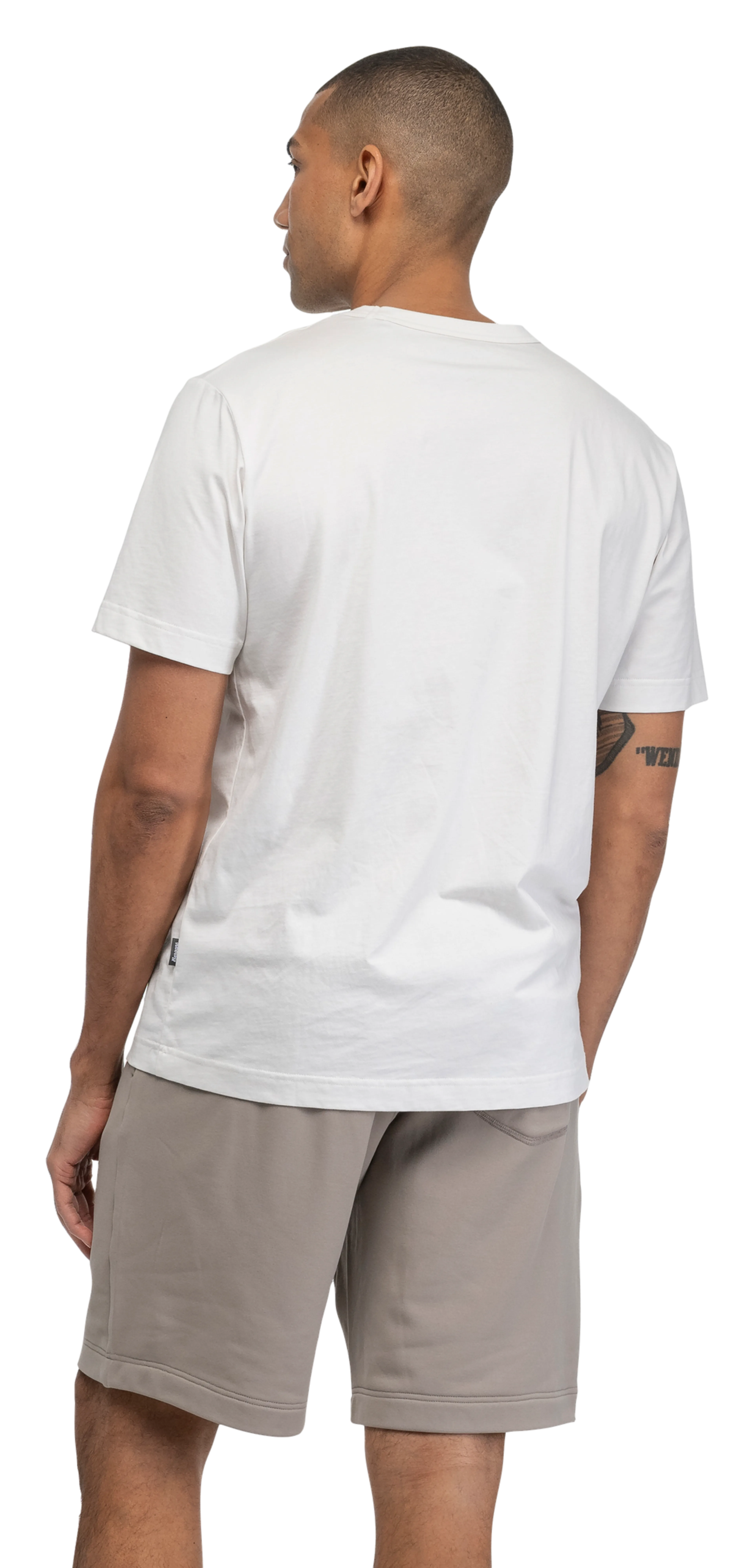 Logo Cotton Tee Men