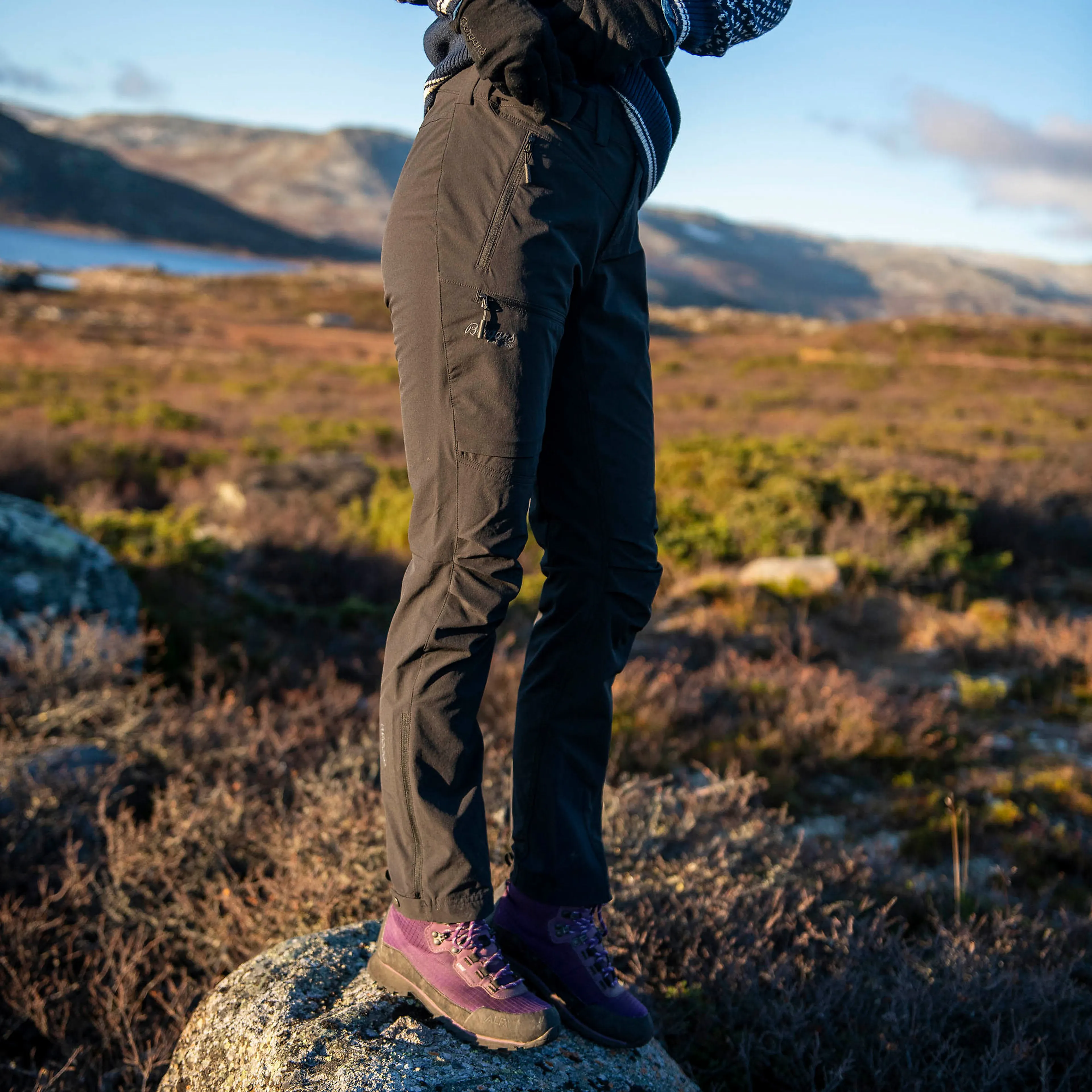Breheimen softshellbukse dame