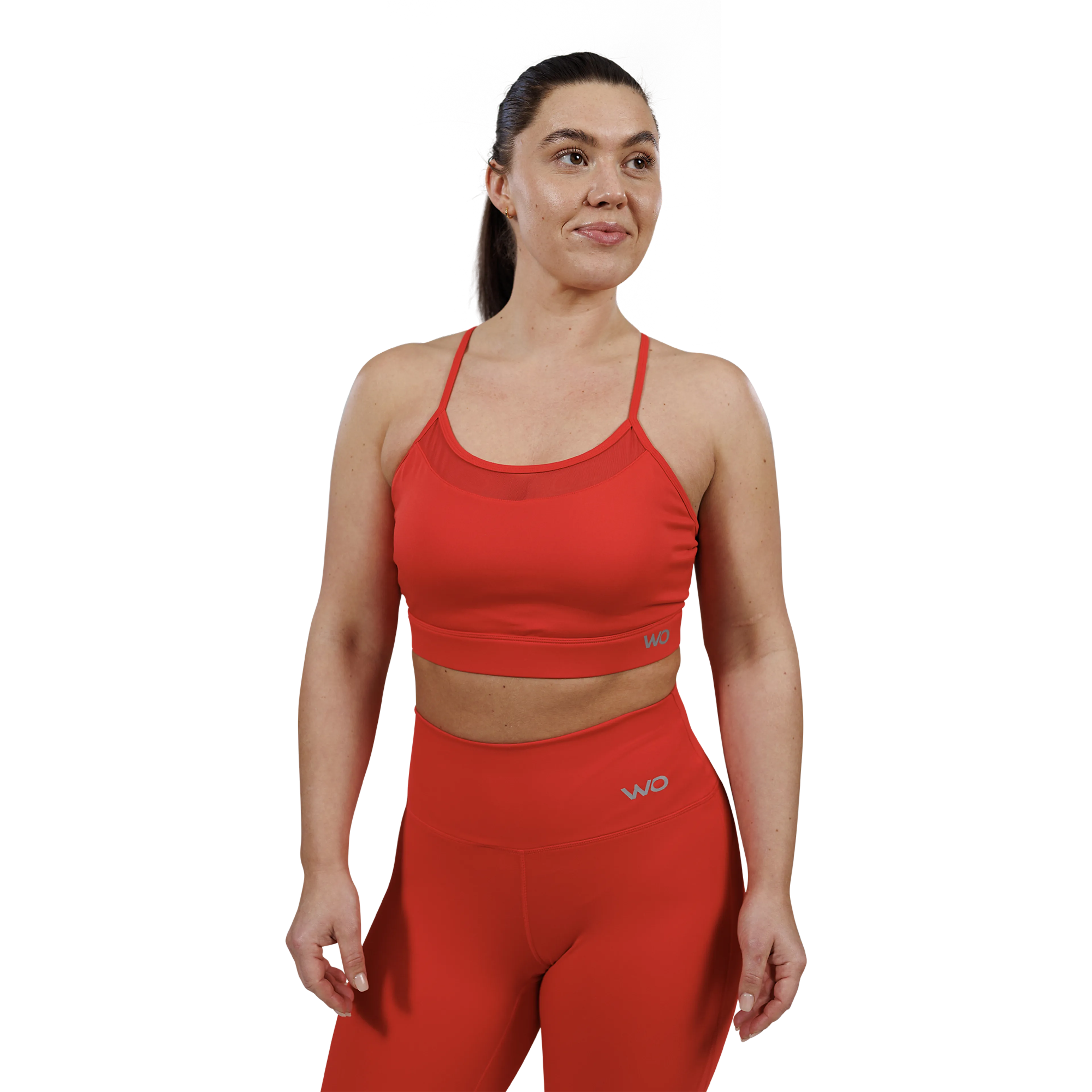 Salisbury W Sports Bra With Mesh Details