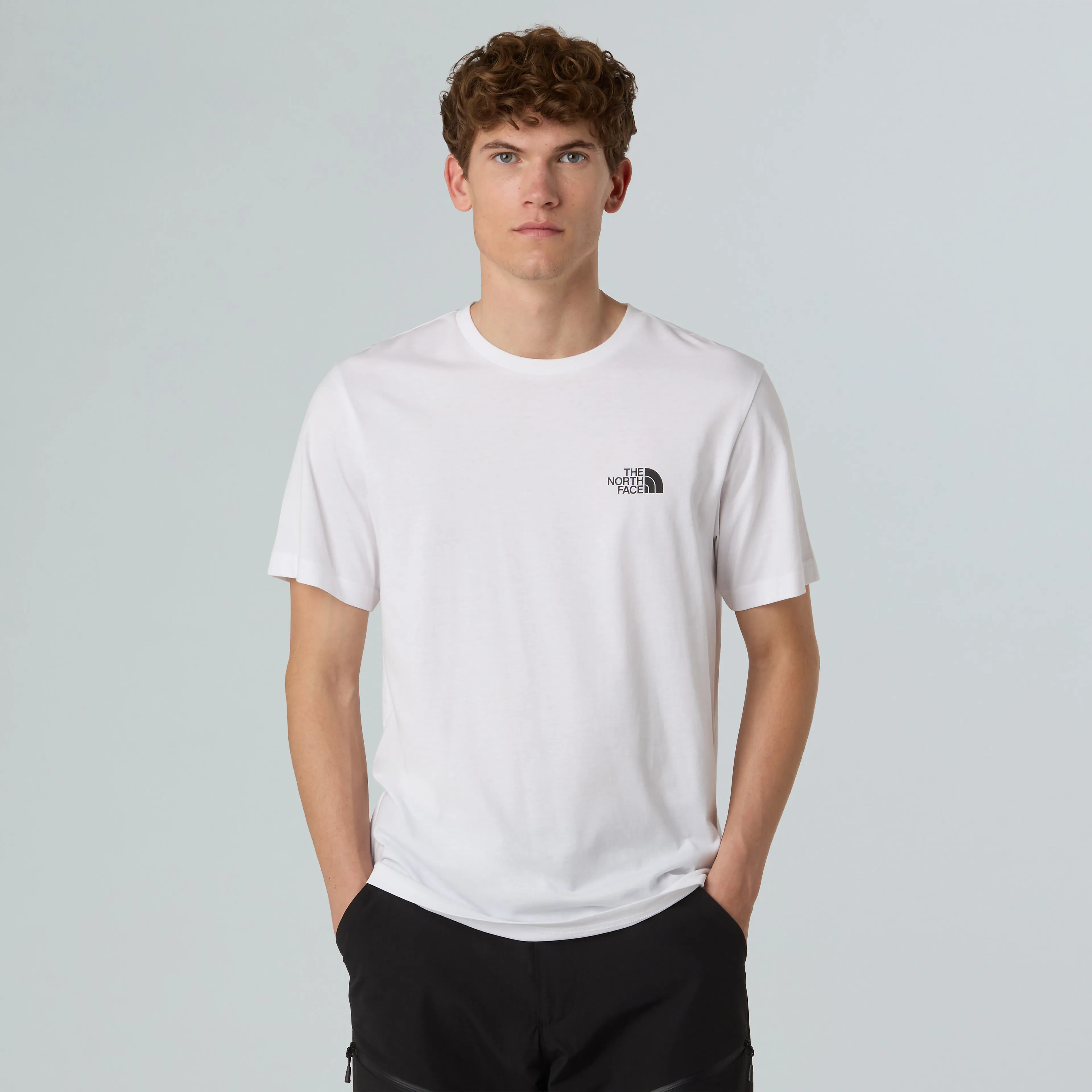 M S/S SIMPLE DOME TEE