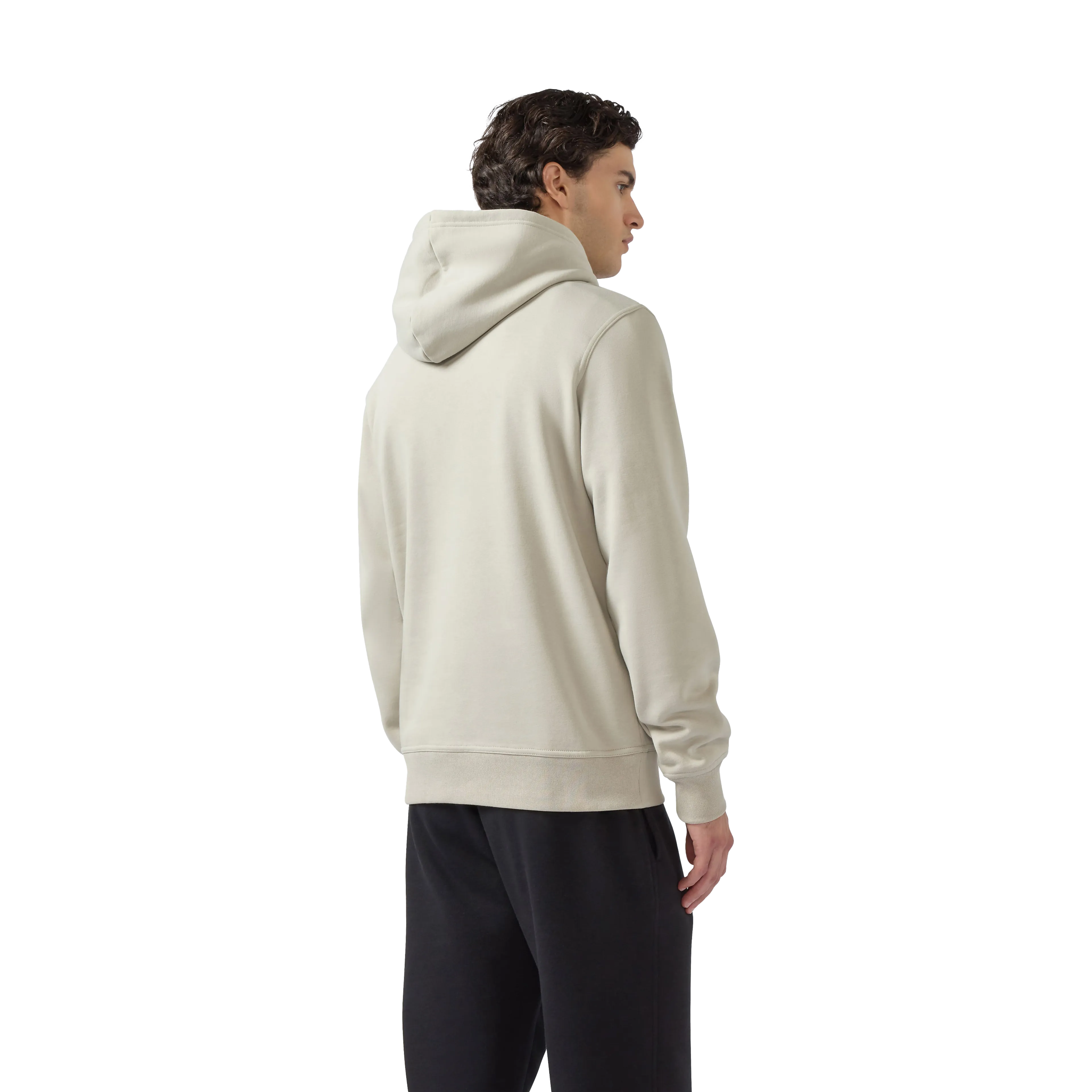 Hooded Sweatshirt small contrast logo mens