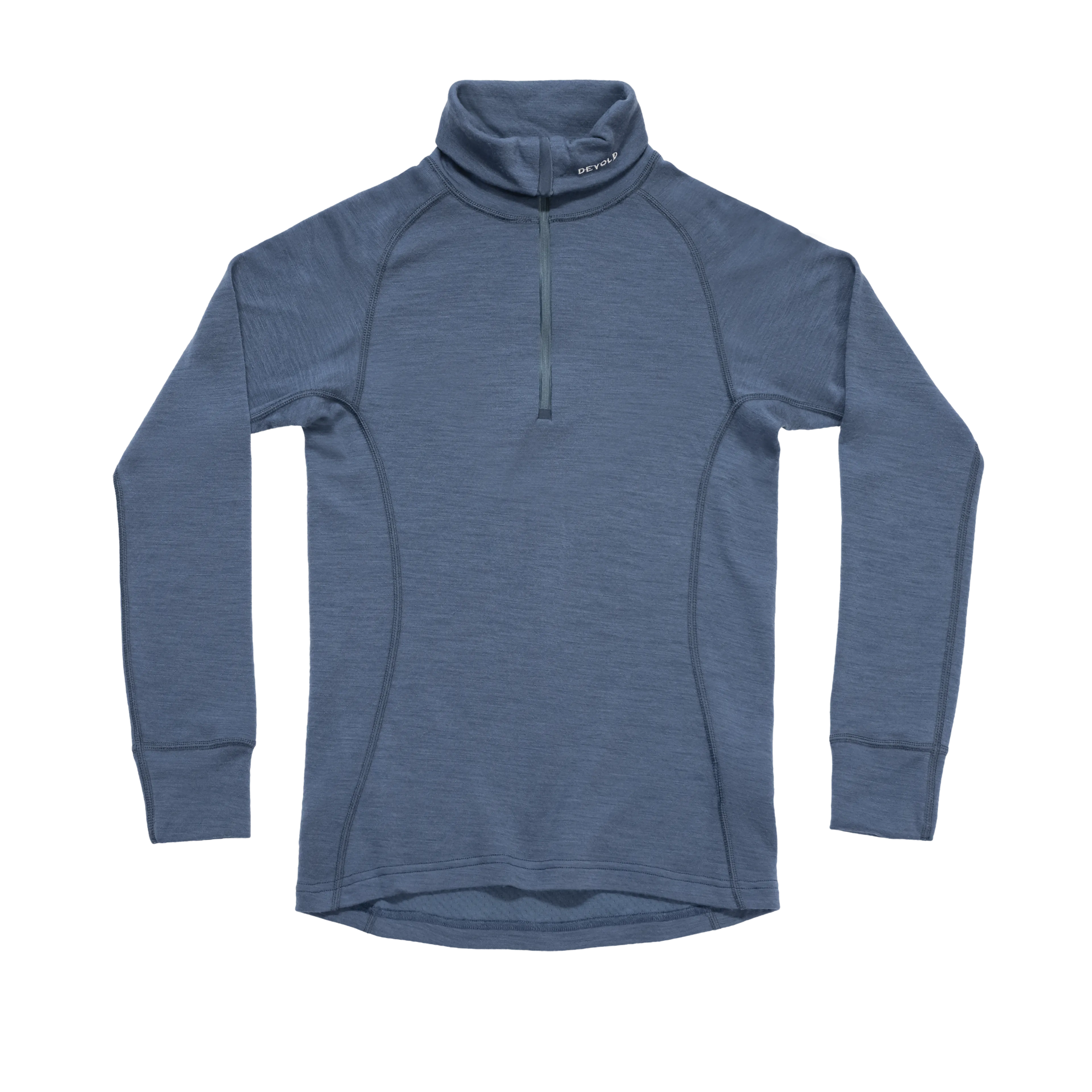 DUO ACTIVE MERINO 205 Z.NECK WMN