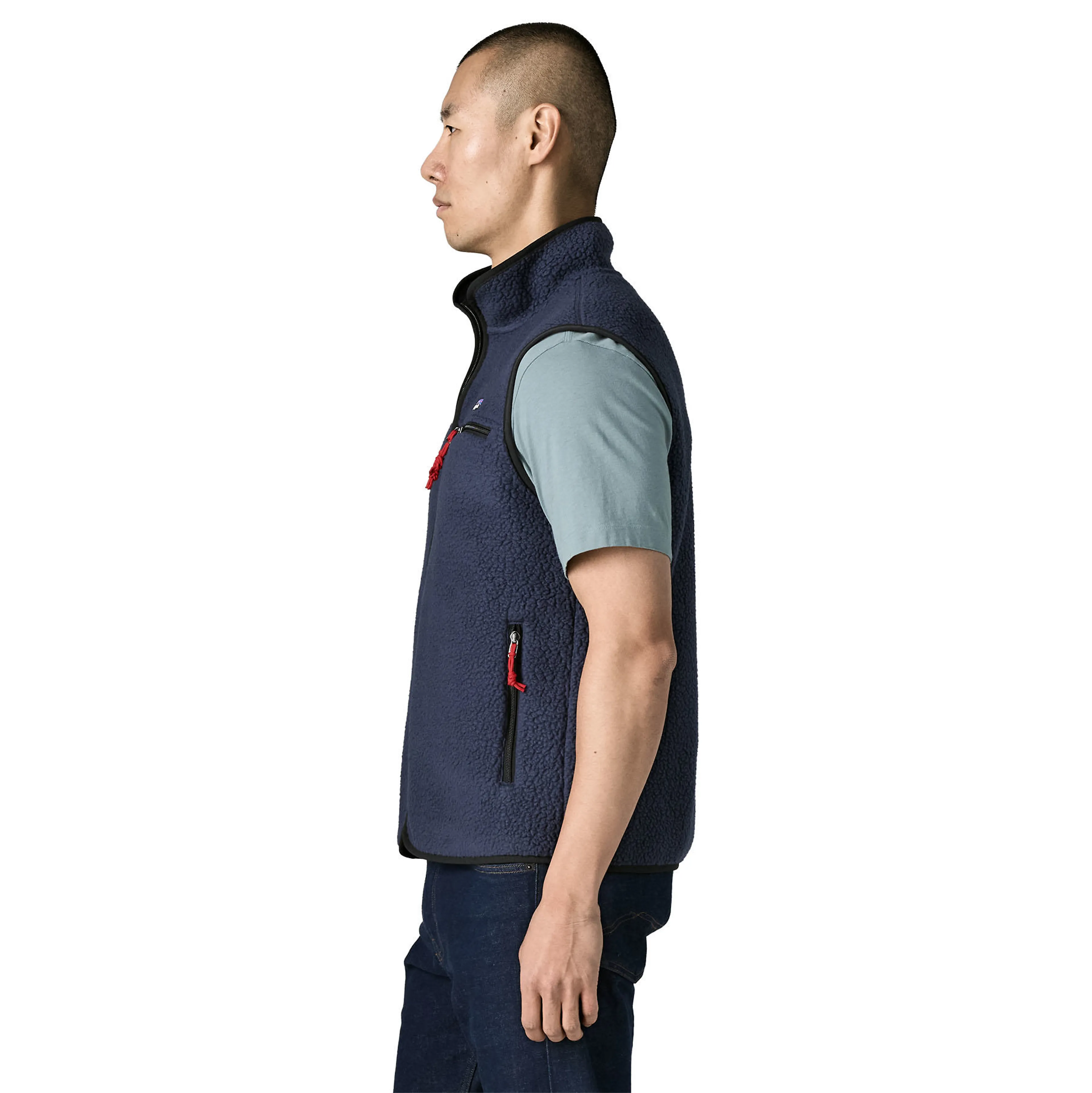 M Retro Pile Vest