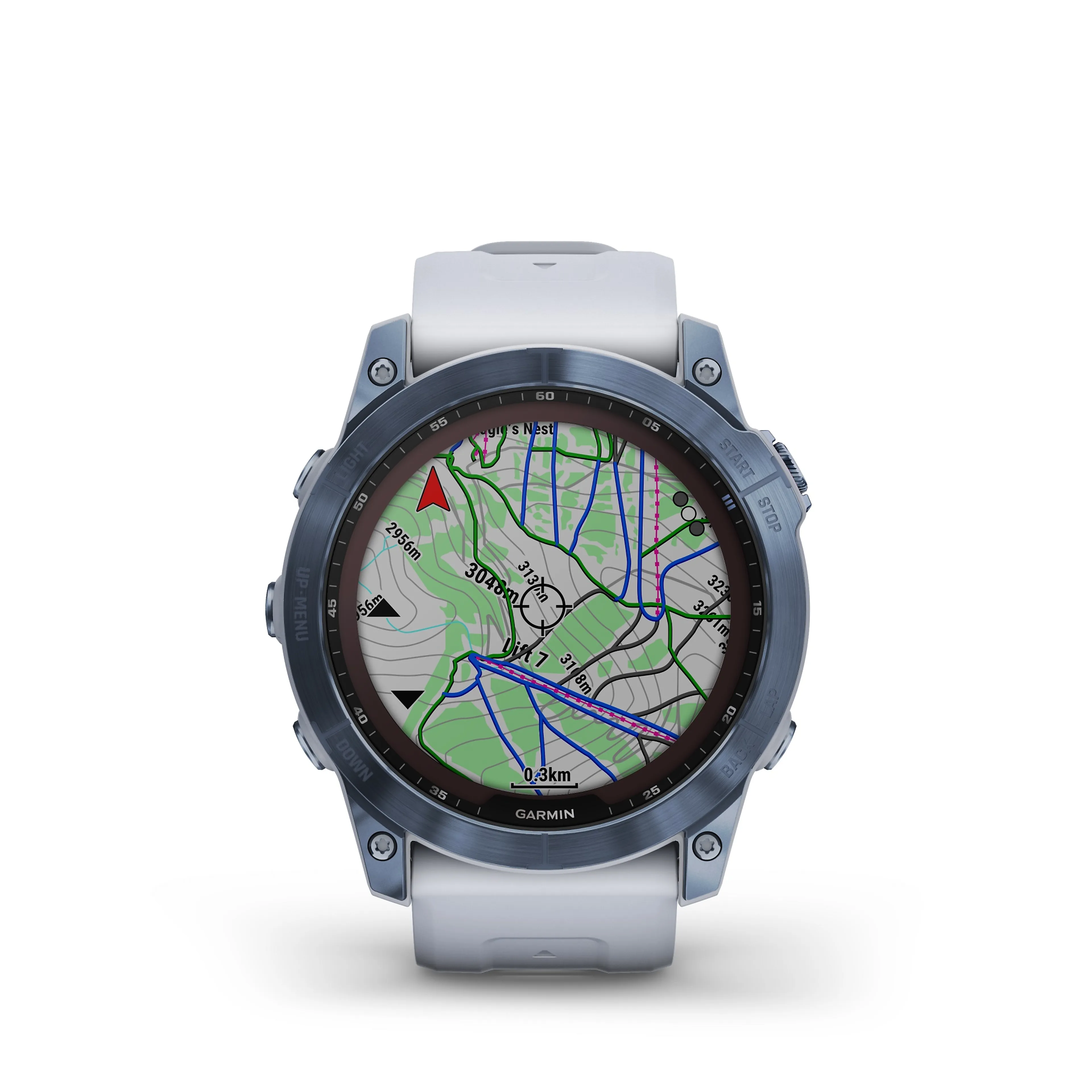 Fenix 7X Sapphire Solar multisportklokke