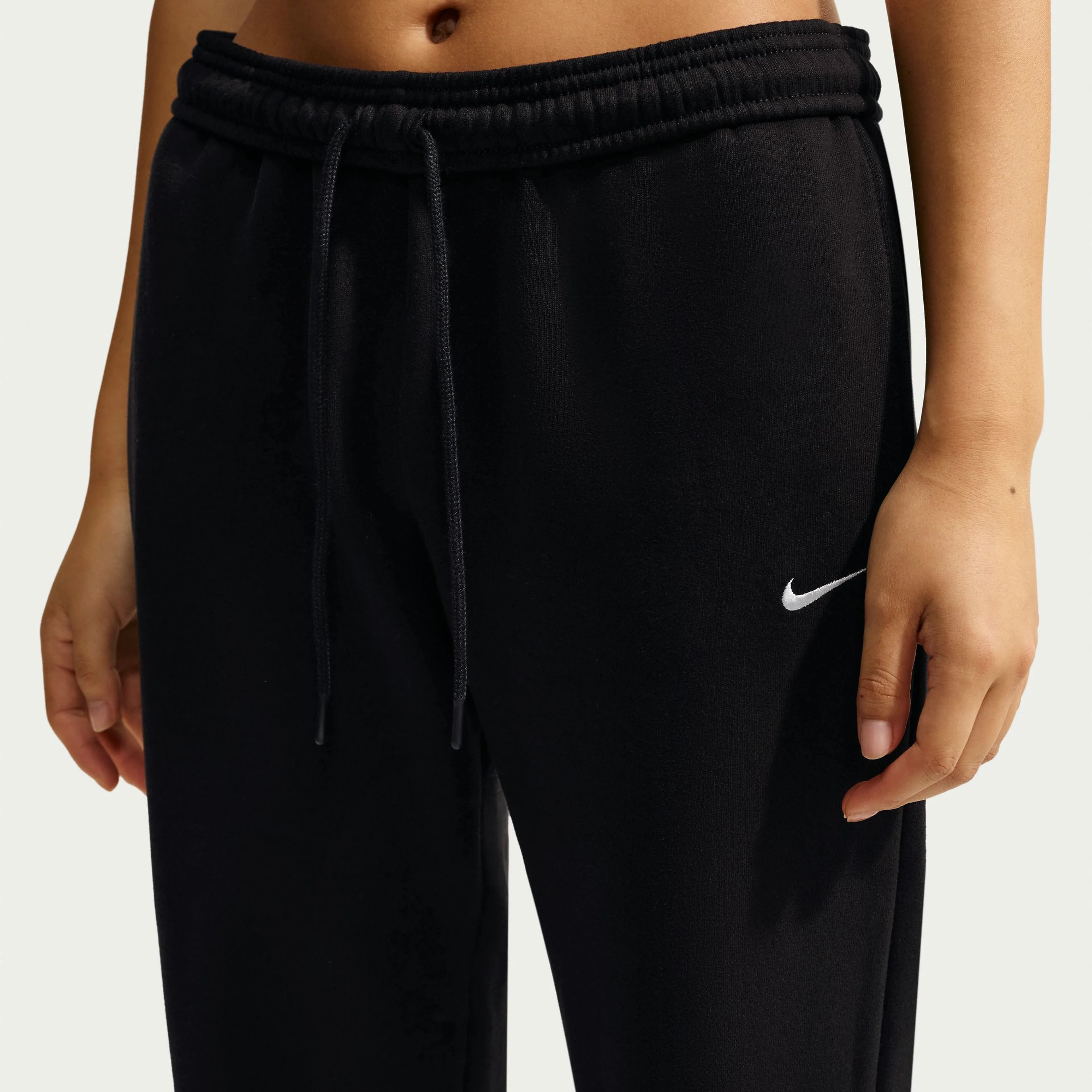 Studio Fleece Medium Weight Women's Mid-Rise Open-Hem Pants
