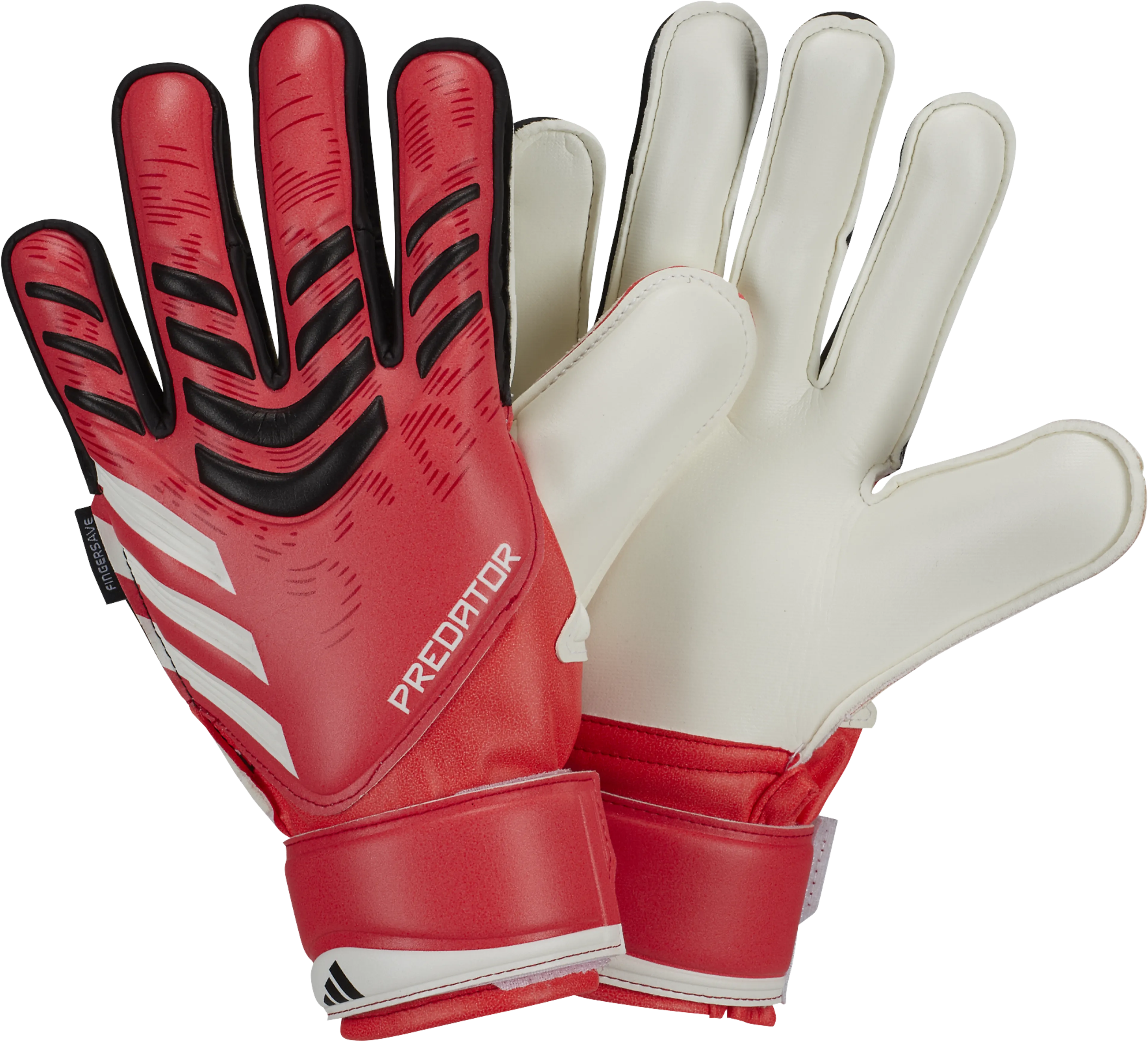 Predator Match Fingersave Goalkeeper Hansker