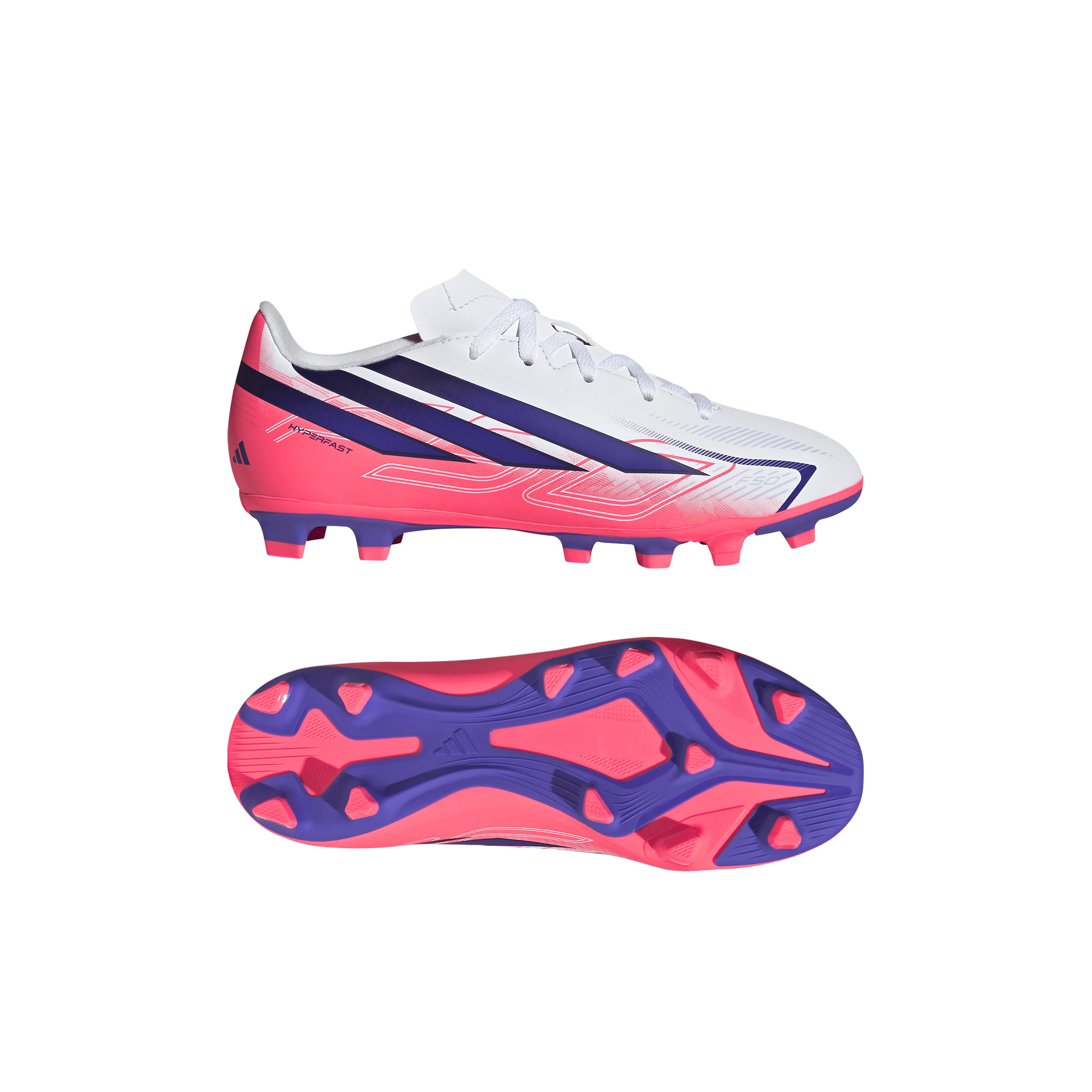 F50 Hyperfast Club Firm Ground / Multi Ground Fotballsko Gress/Kunstgress Barn