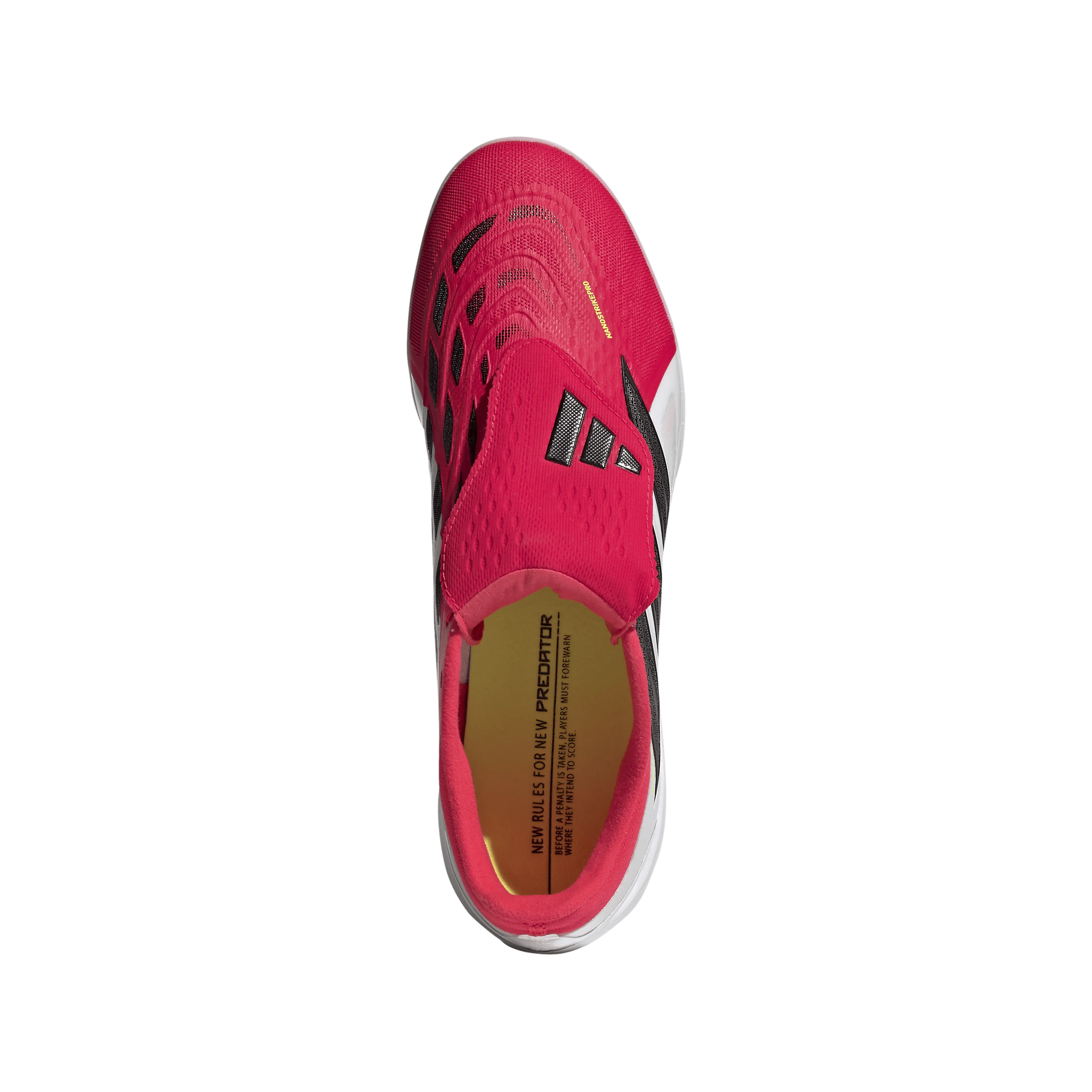 PREDATOR PRO Fold-Over Tongue Turf Fotballsko Grus/Kunstgress 