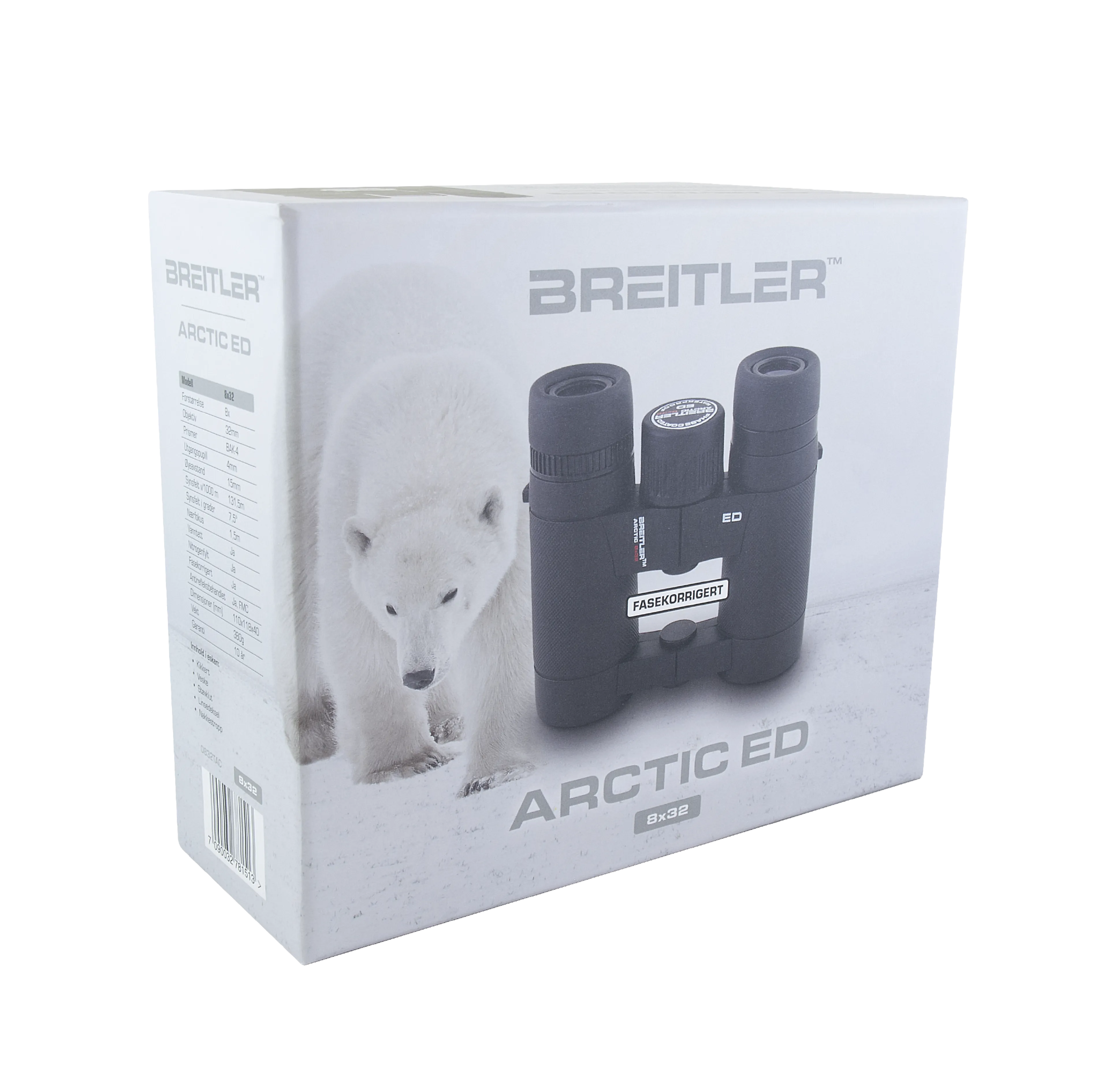 BREITLER ARCTIC 8x32 ED KIKKERT