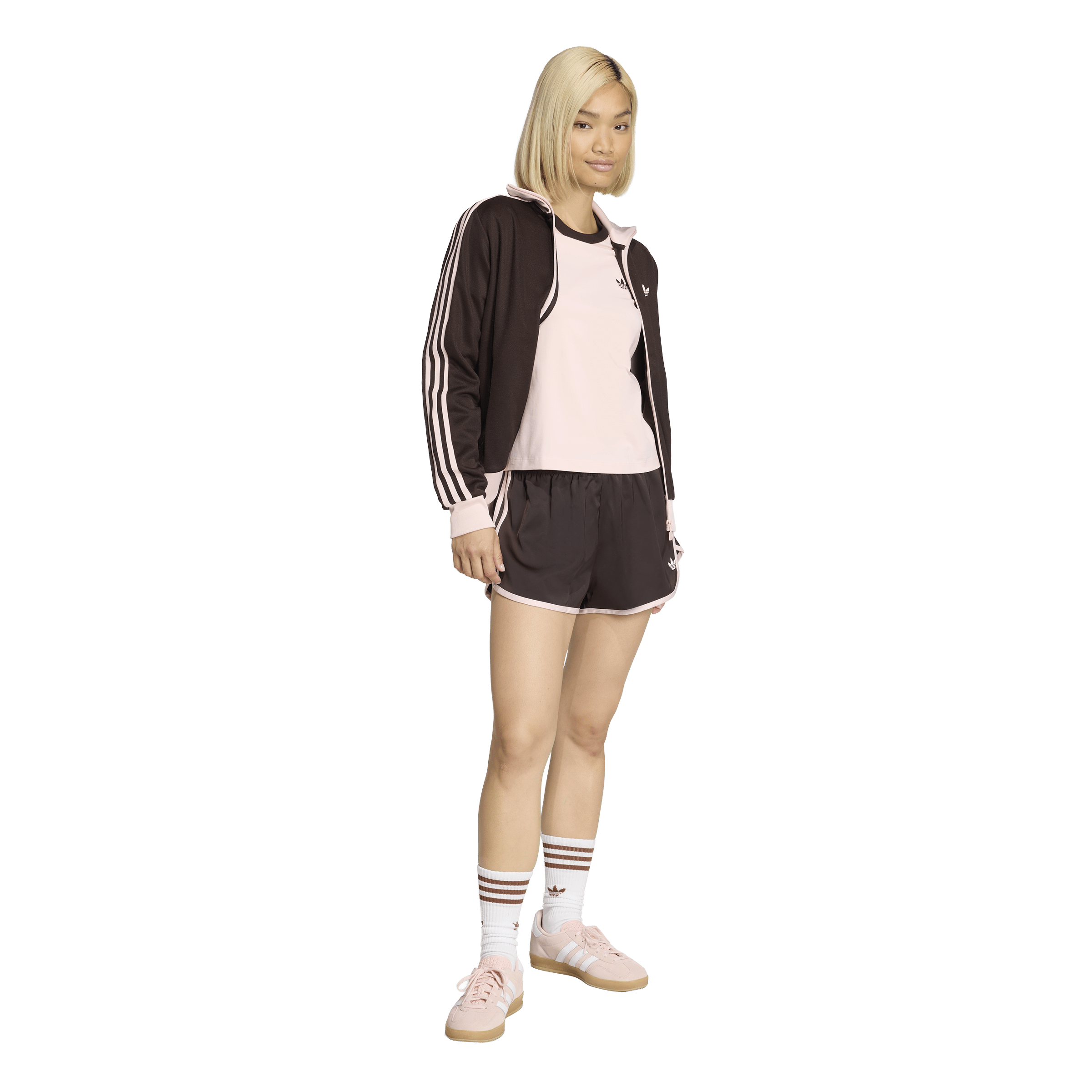 3 STRIPES SLIM T-Shirt Dame 