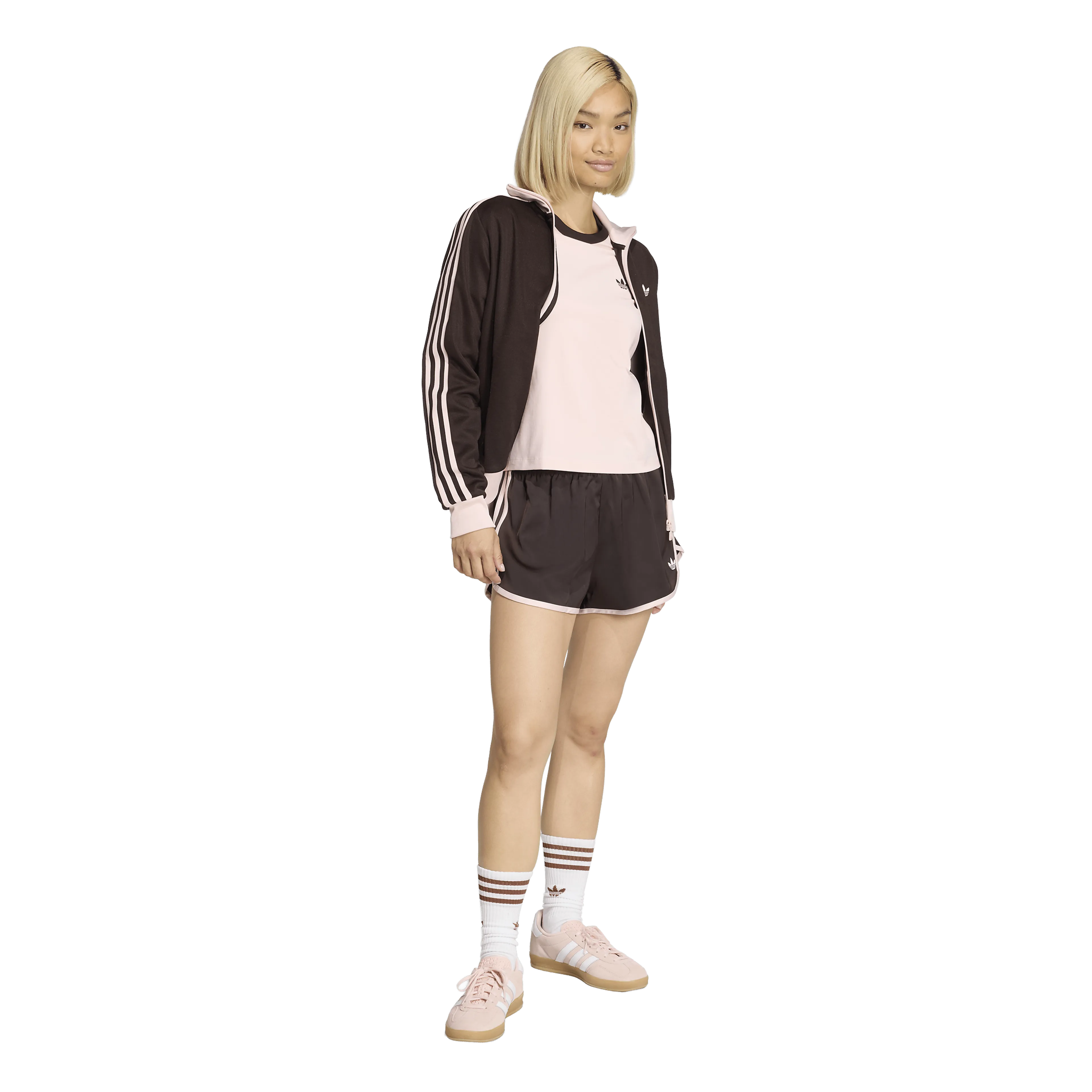 3 STRIPES SLIM T-Shirt Dame 