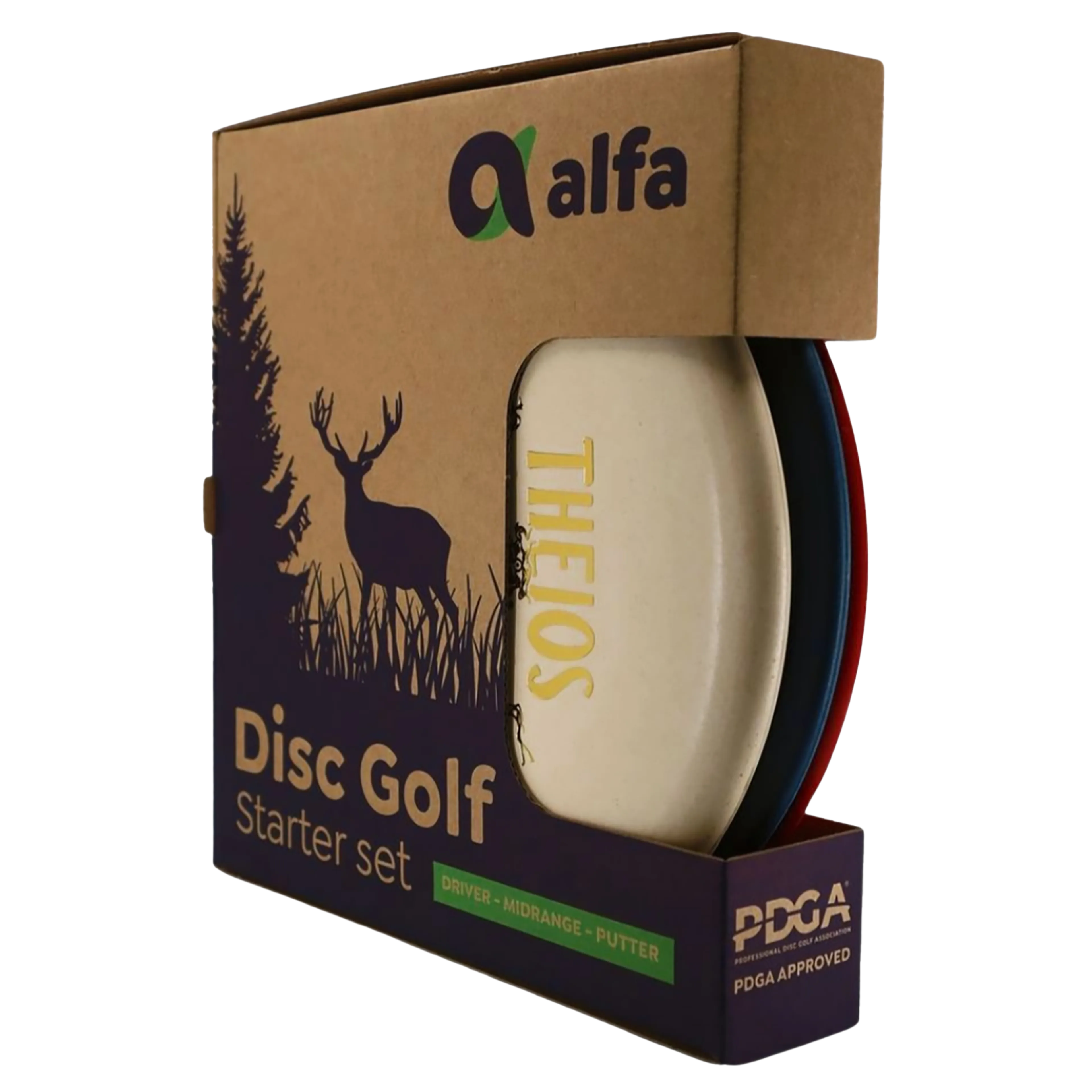 Alfa 3-disc Starter Set