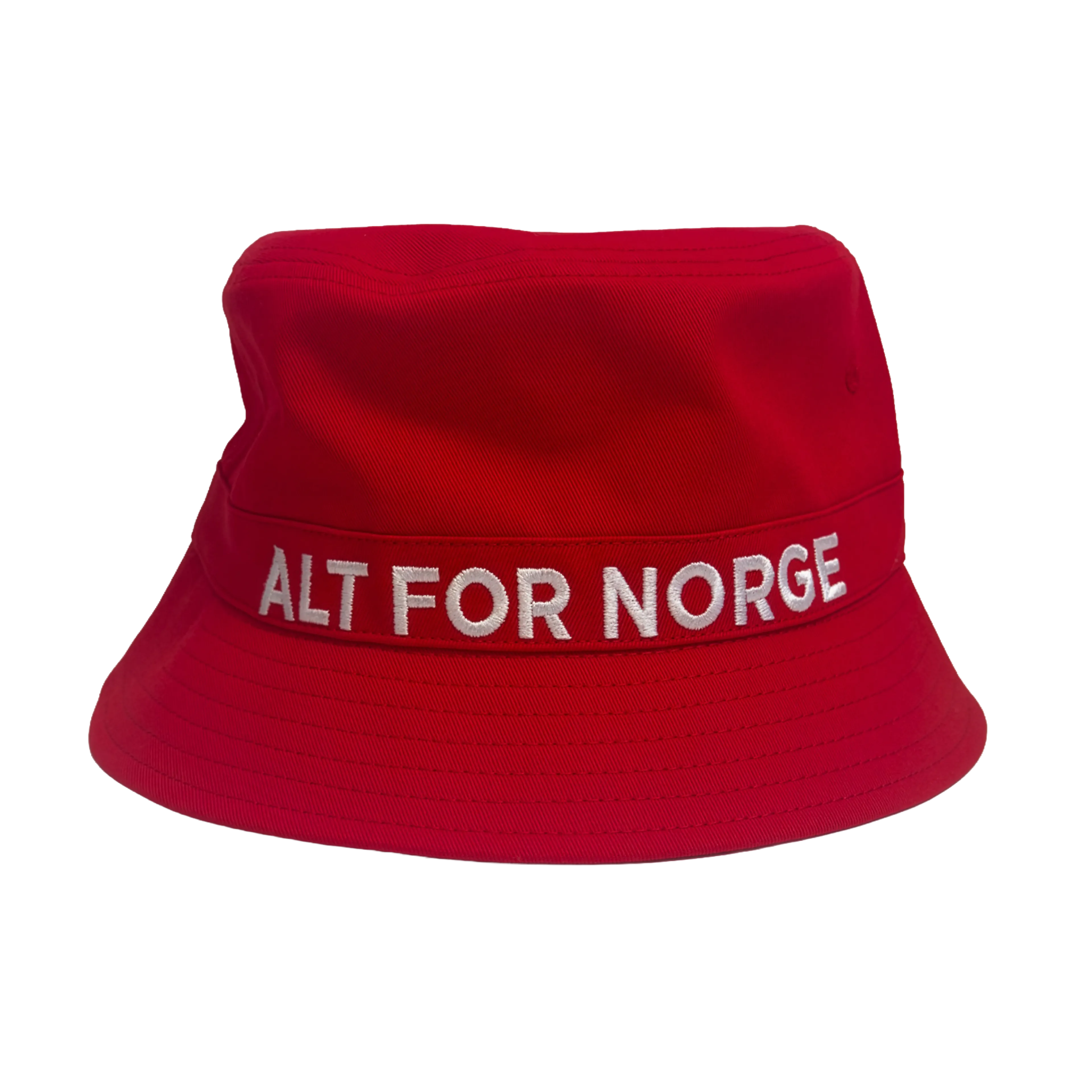Bøttehatt NORGE rød