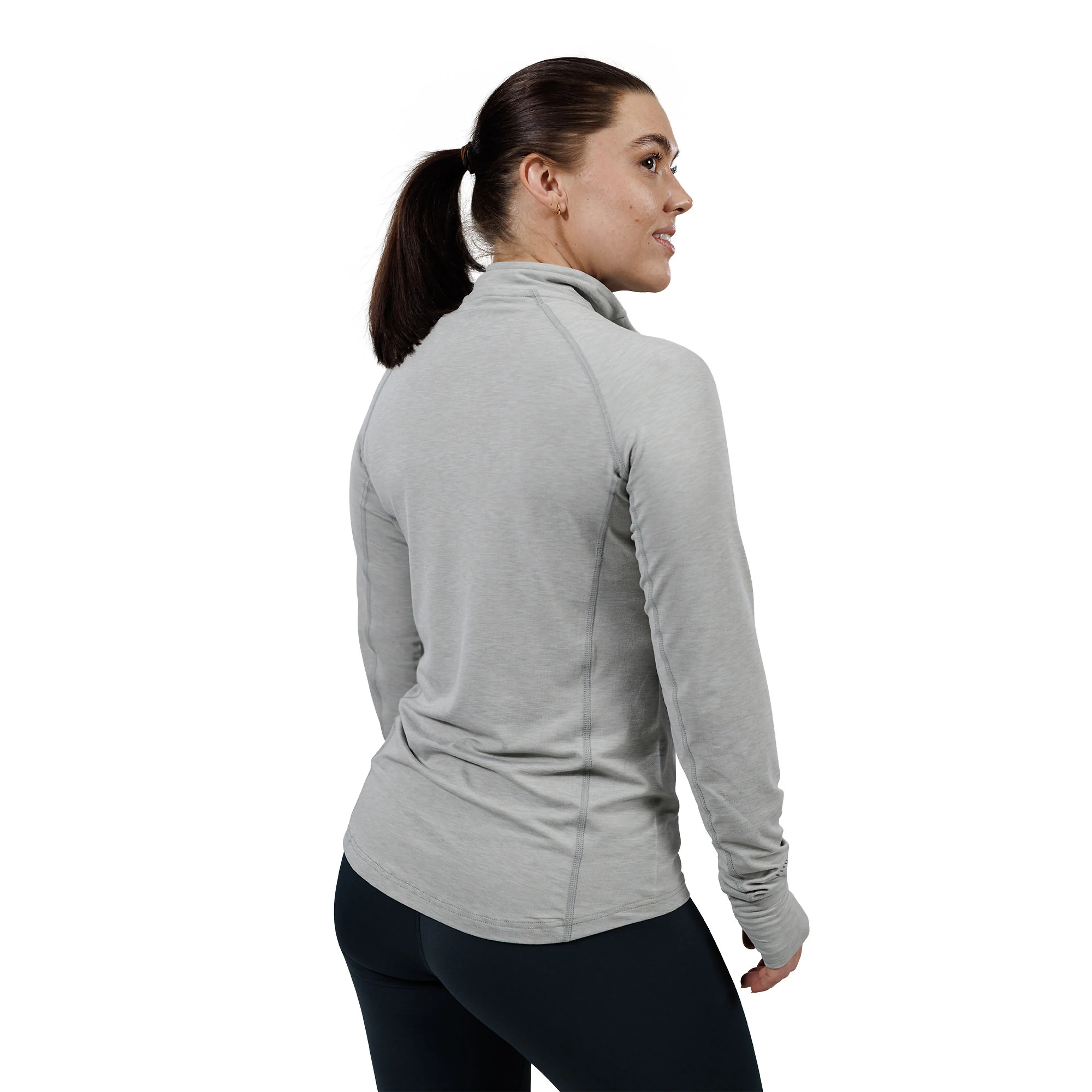 Wolling Melange Performance Midlayer Dame