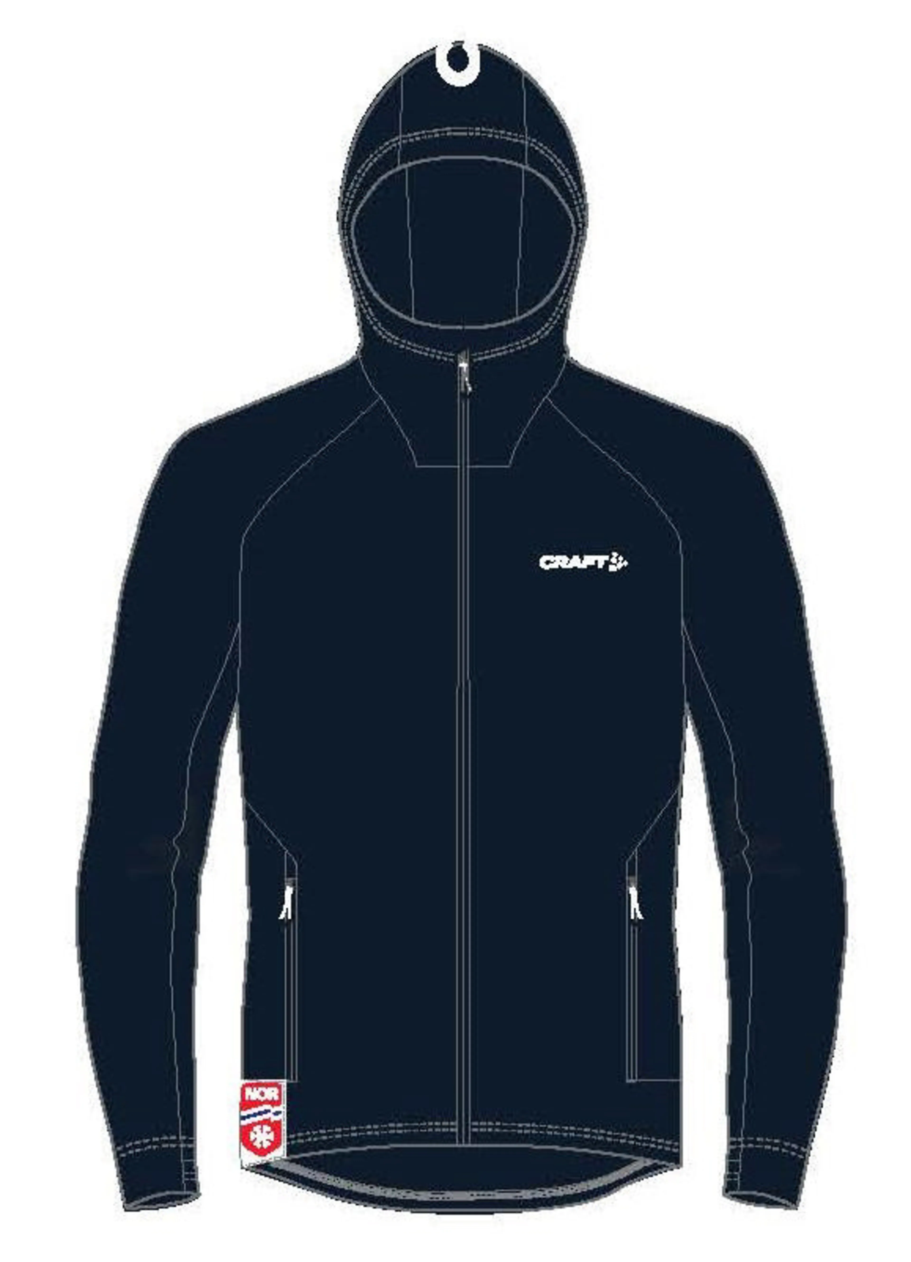 NOR Explore Power Fleece Hood Jkt M NOR Explore Power Fleece Hood Jkt M