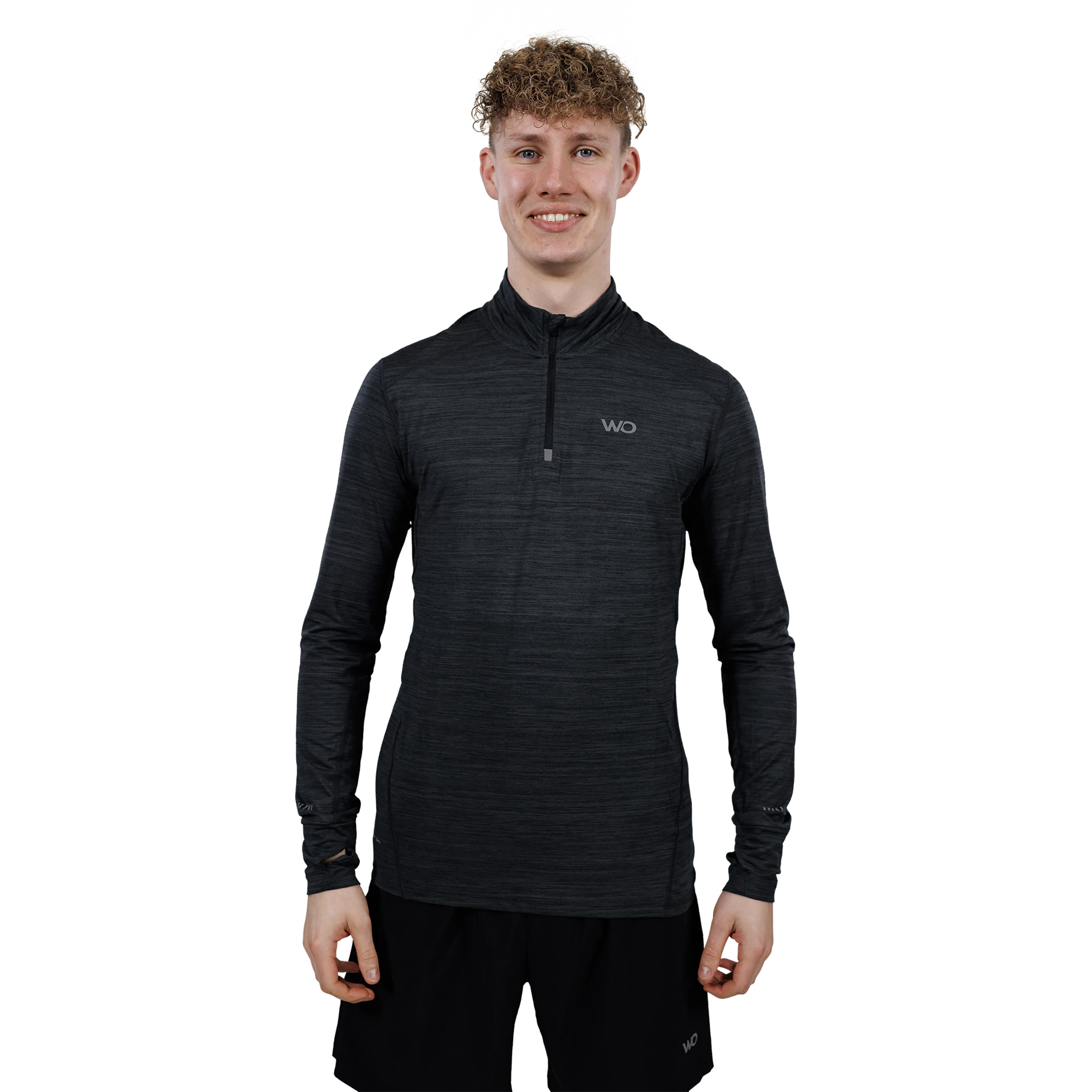 Hillon Melange Midlayer Herre